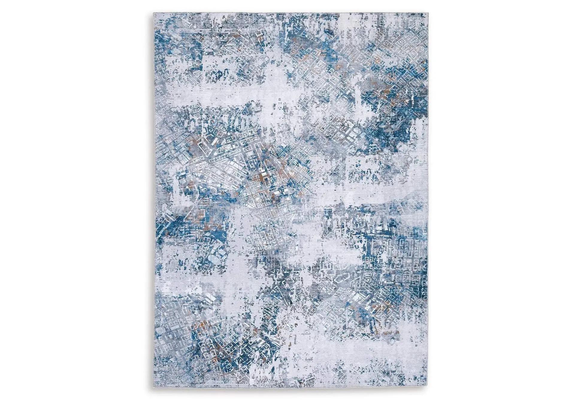 Garyard 5' x 7' Washable Rug