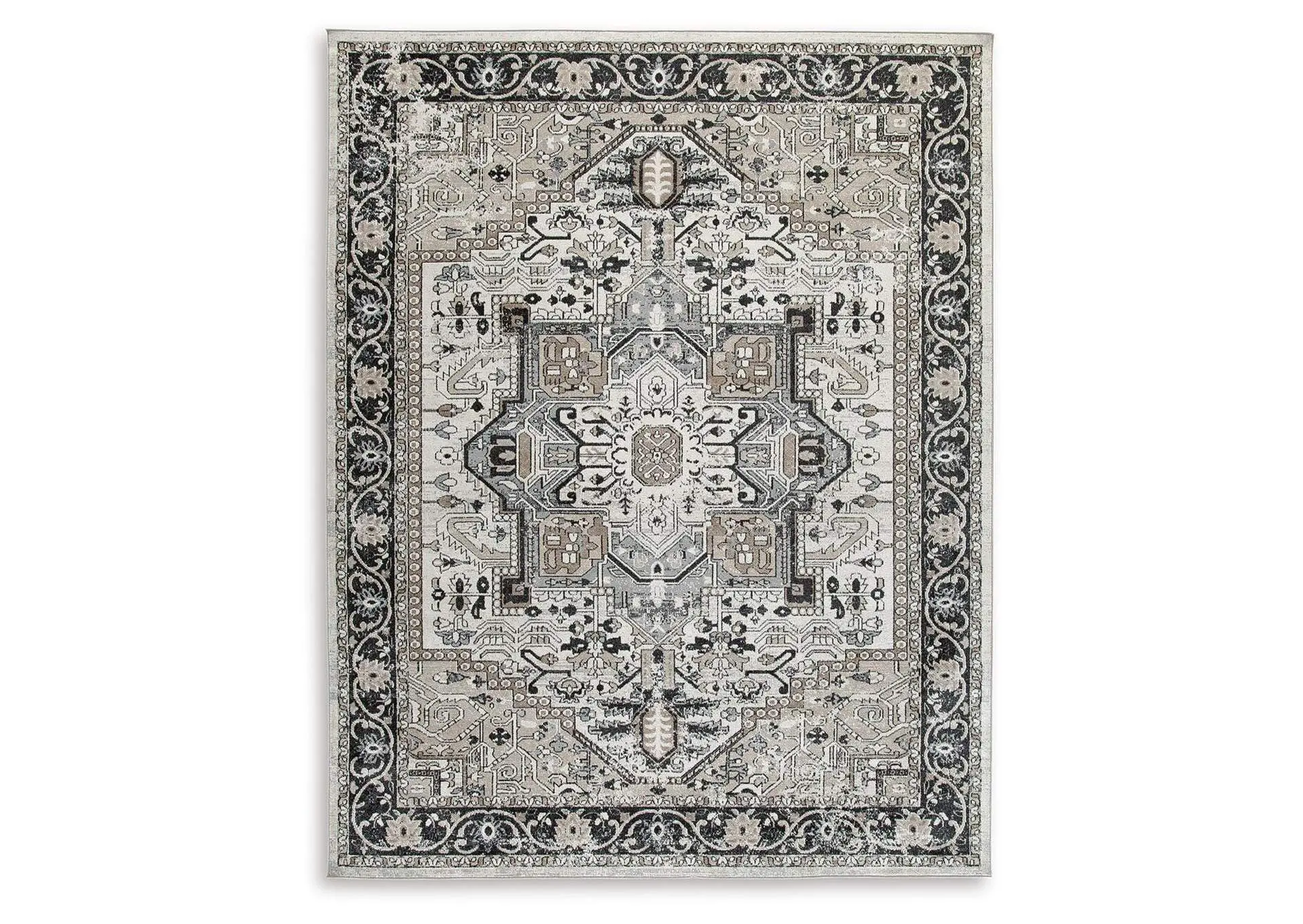 Gregmoore 7'9" x 9'11" Washable Rug
