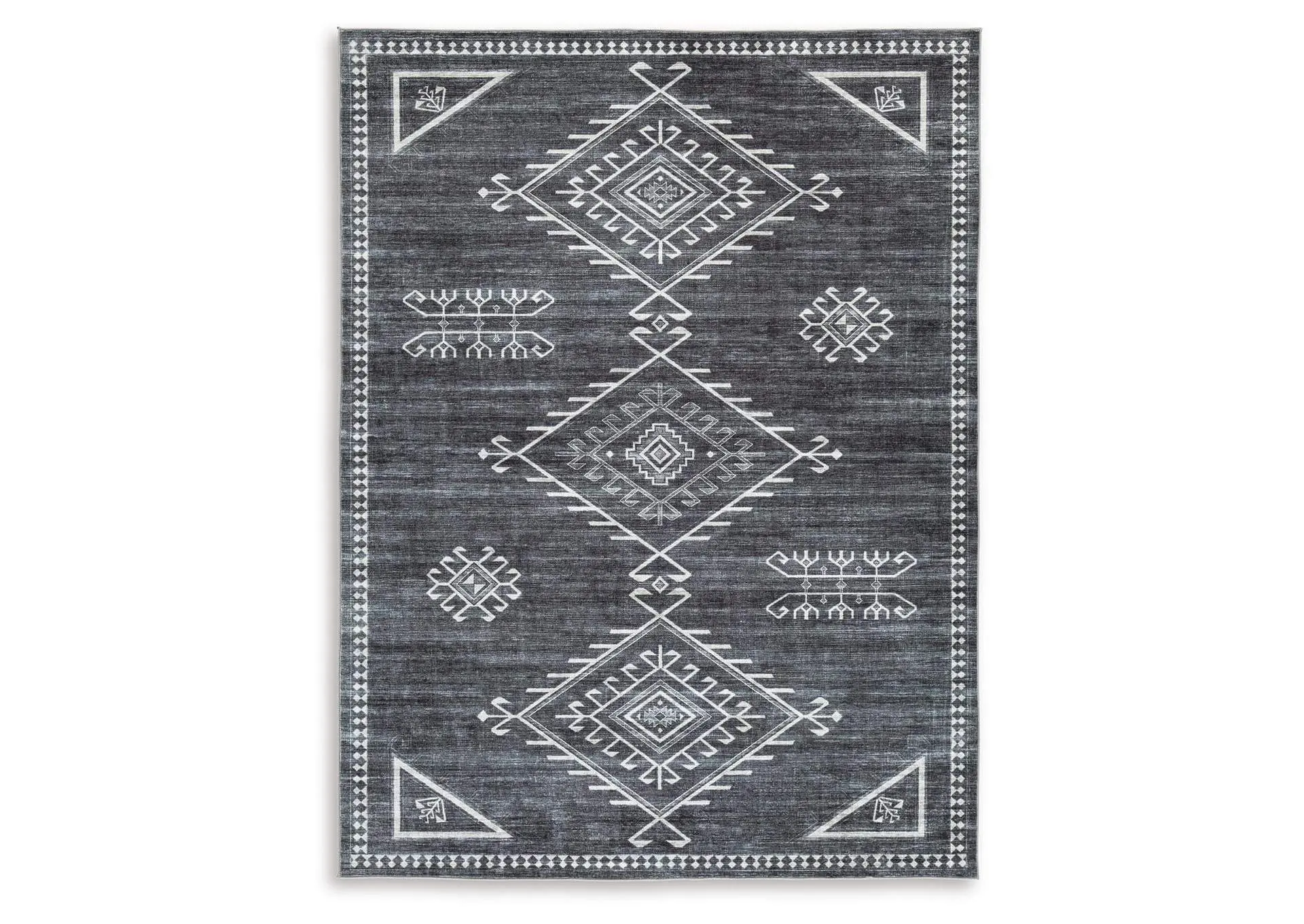 Arloman 5' x 7' Washable Rug