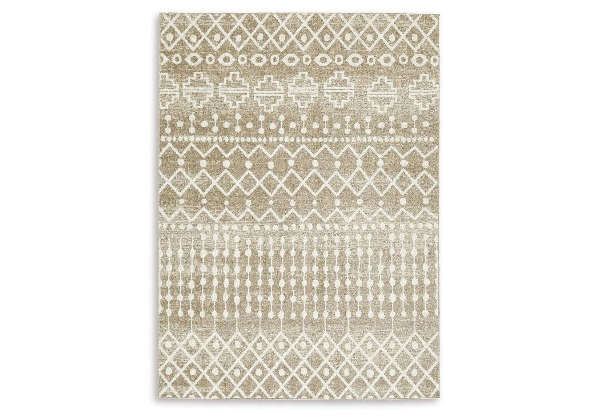 Bunchly 4'11" x 7'2" Washable Rug