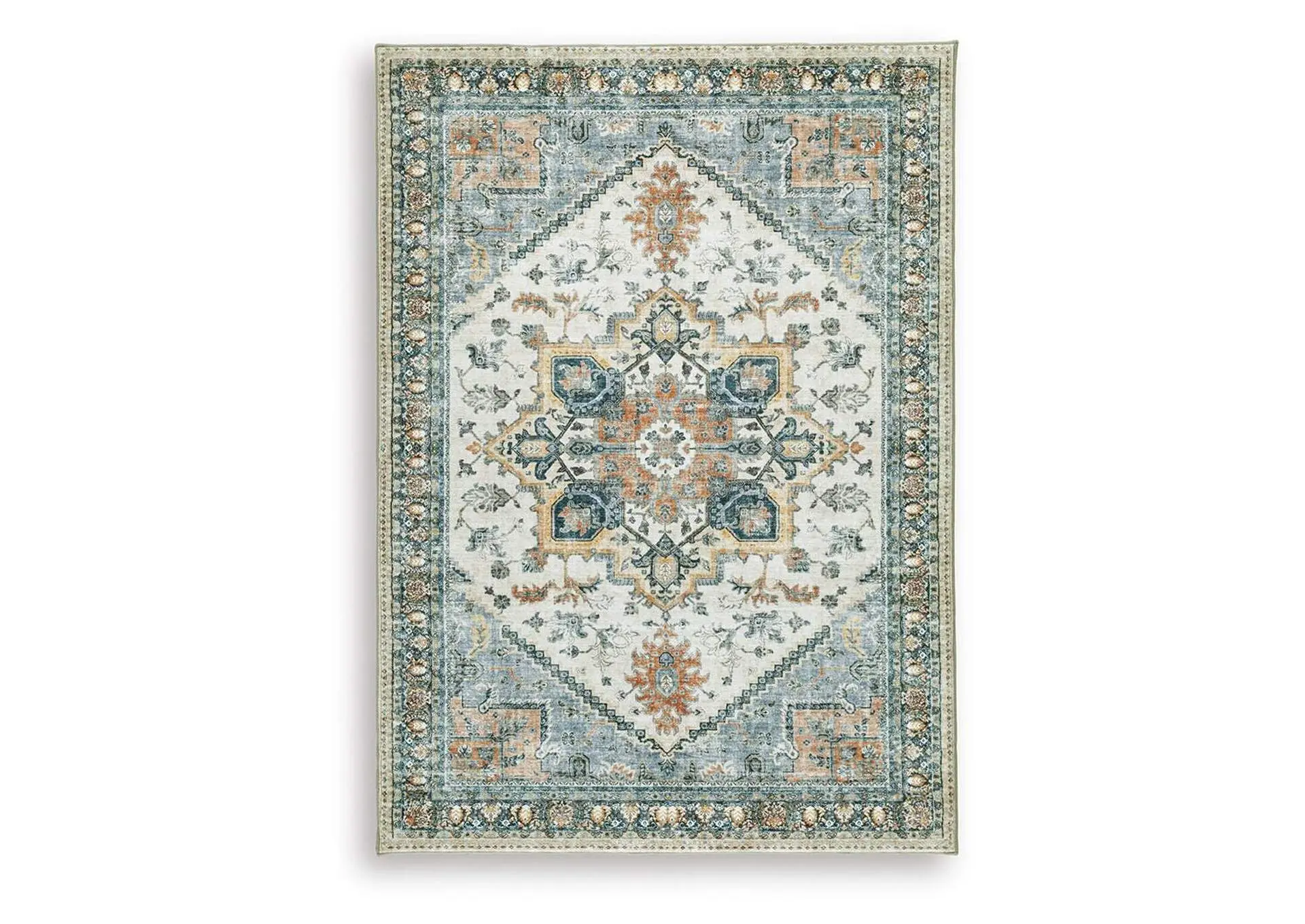 Wallney 5' x 7' Memory Foam Area Rug