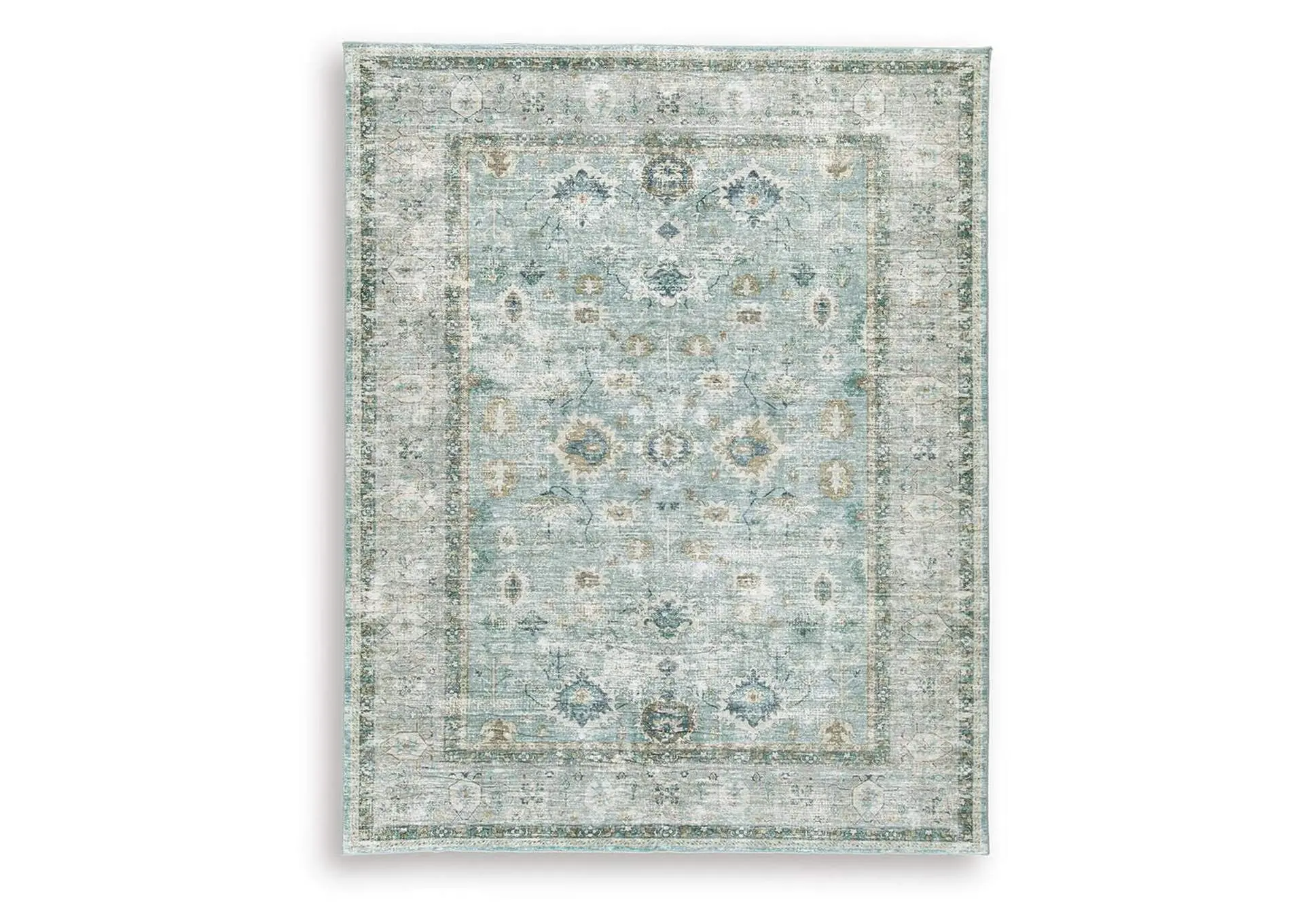 Ladstoney 7'6" X 9'6" Memory Foam Area Rug