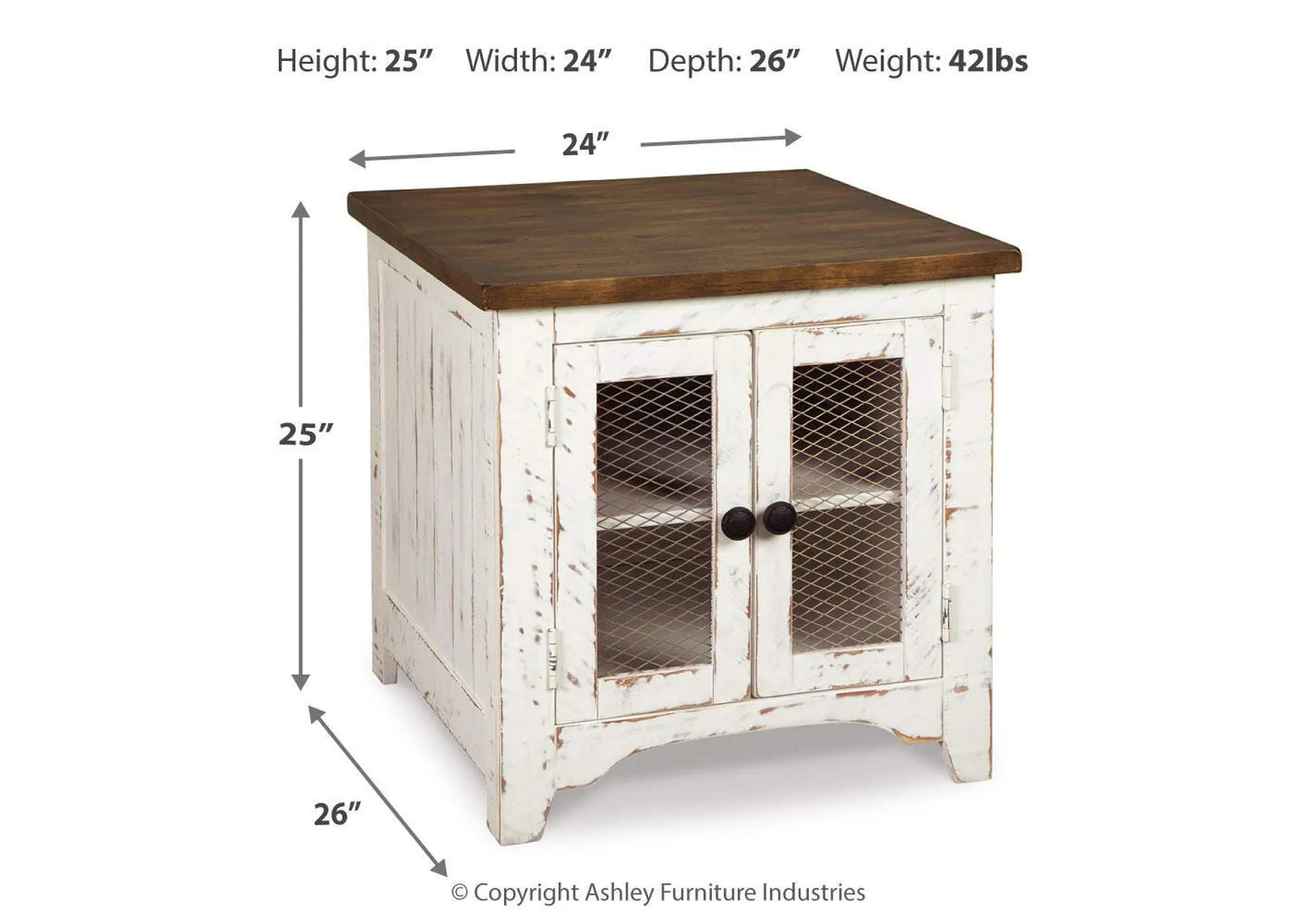 Wystfield End Table — view 10