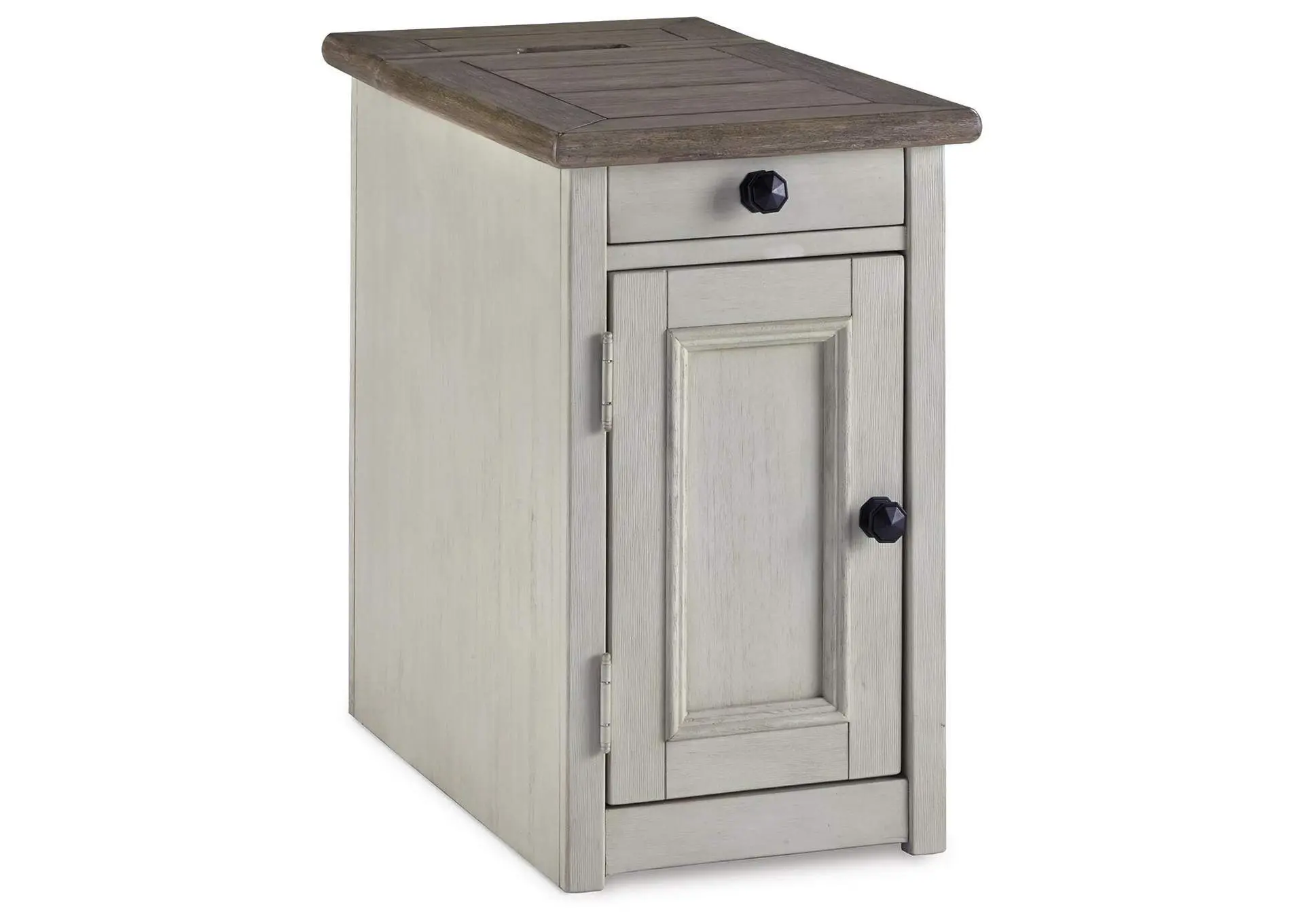 Bolanburg Chairside End Table with USB Ports & Outlets
