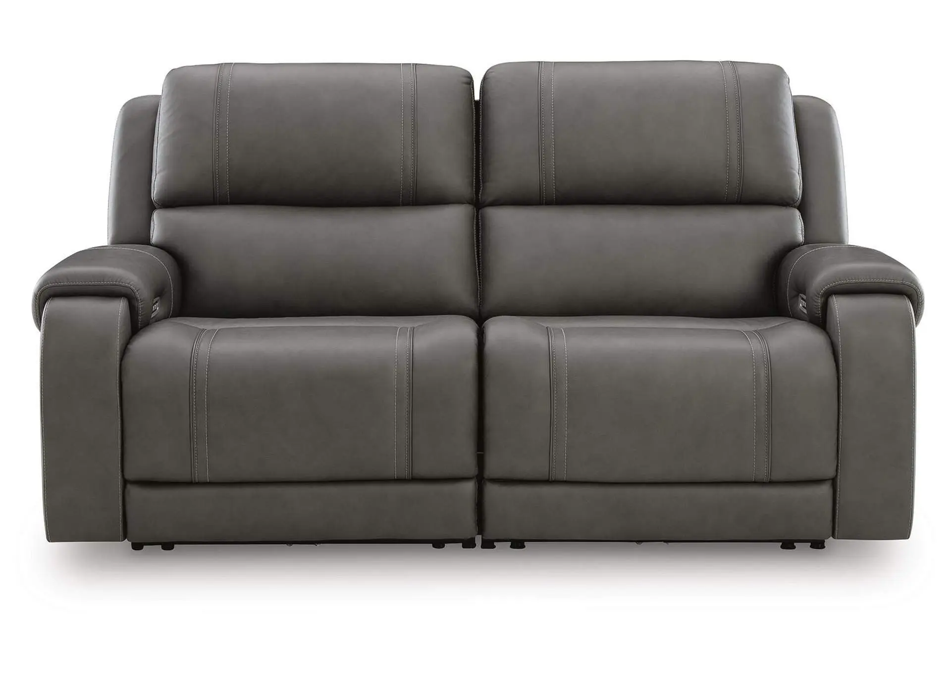 5Z - Pittson 2-Piece Power Reclining Sectional Loveseat