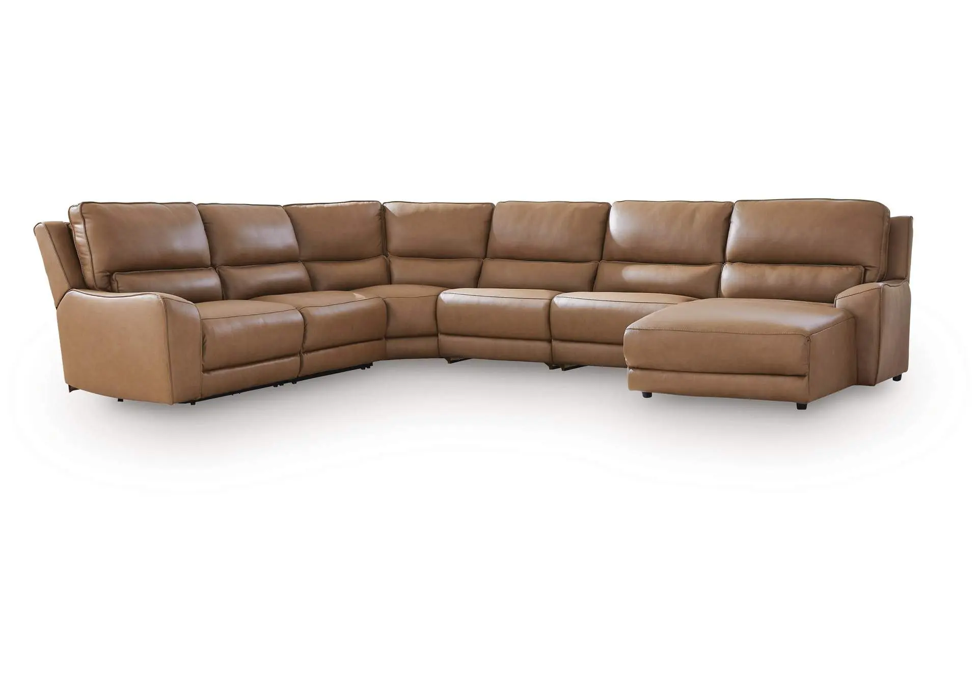 DeepWakes 6-Piece Reclining Sectional with Chaise