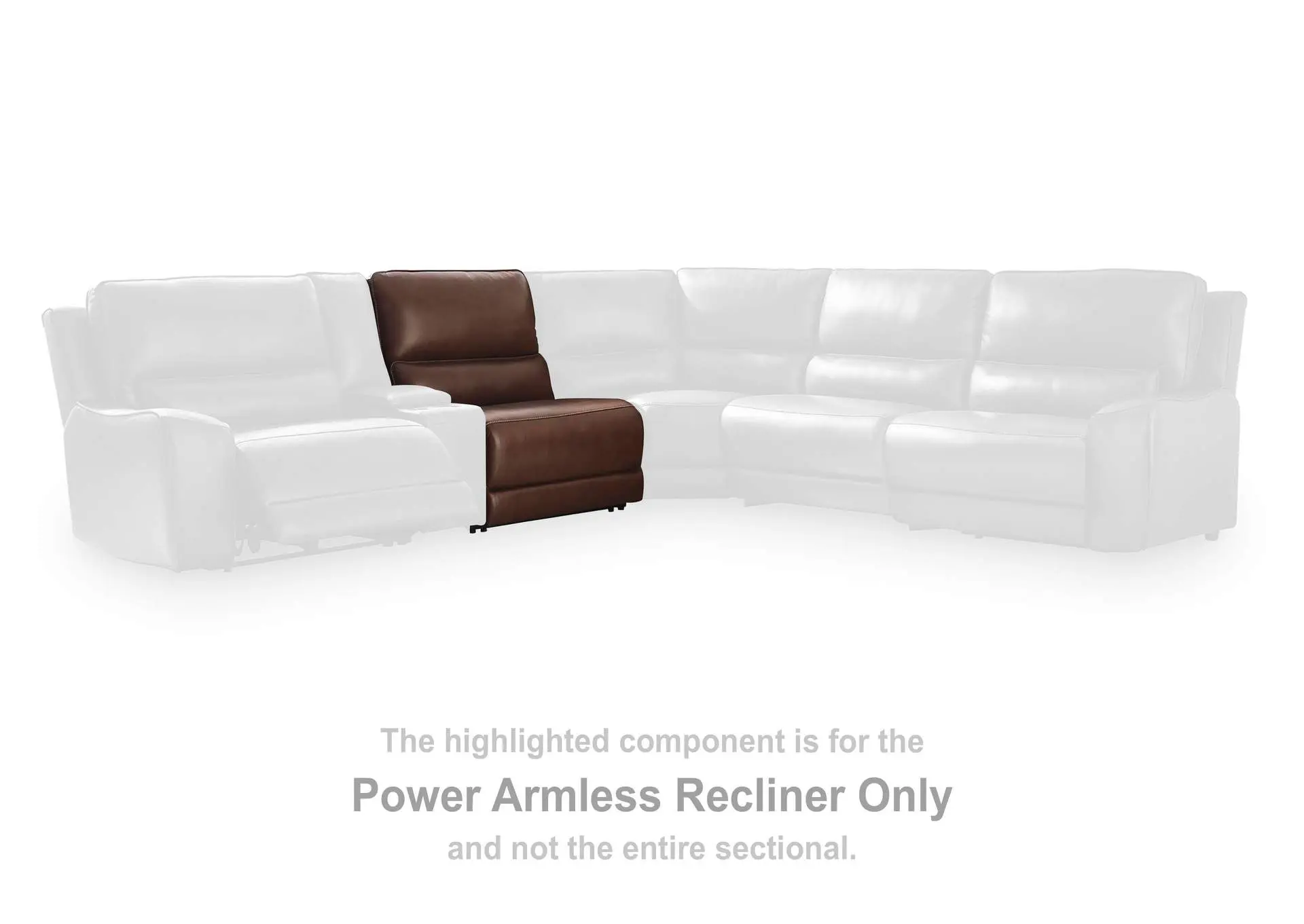 DeepWakes 6-Piece Reclining Sectional with Chaise — view 8