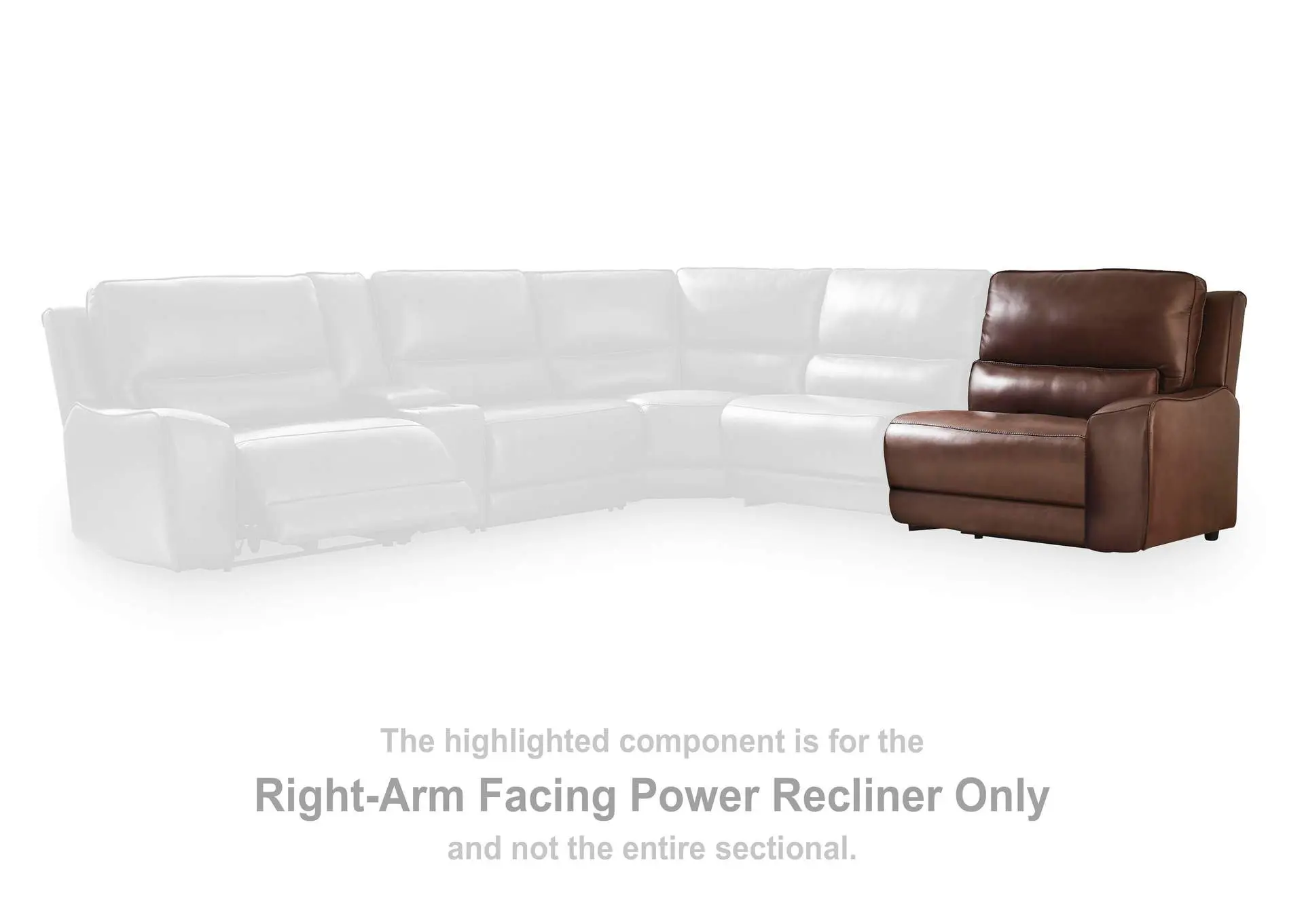 DeepWakes 6-Piece Reclining Sectional with Chaise — view 5