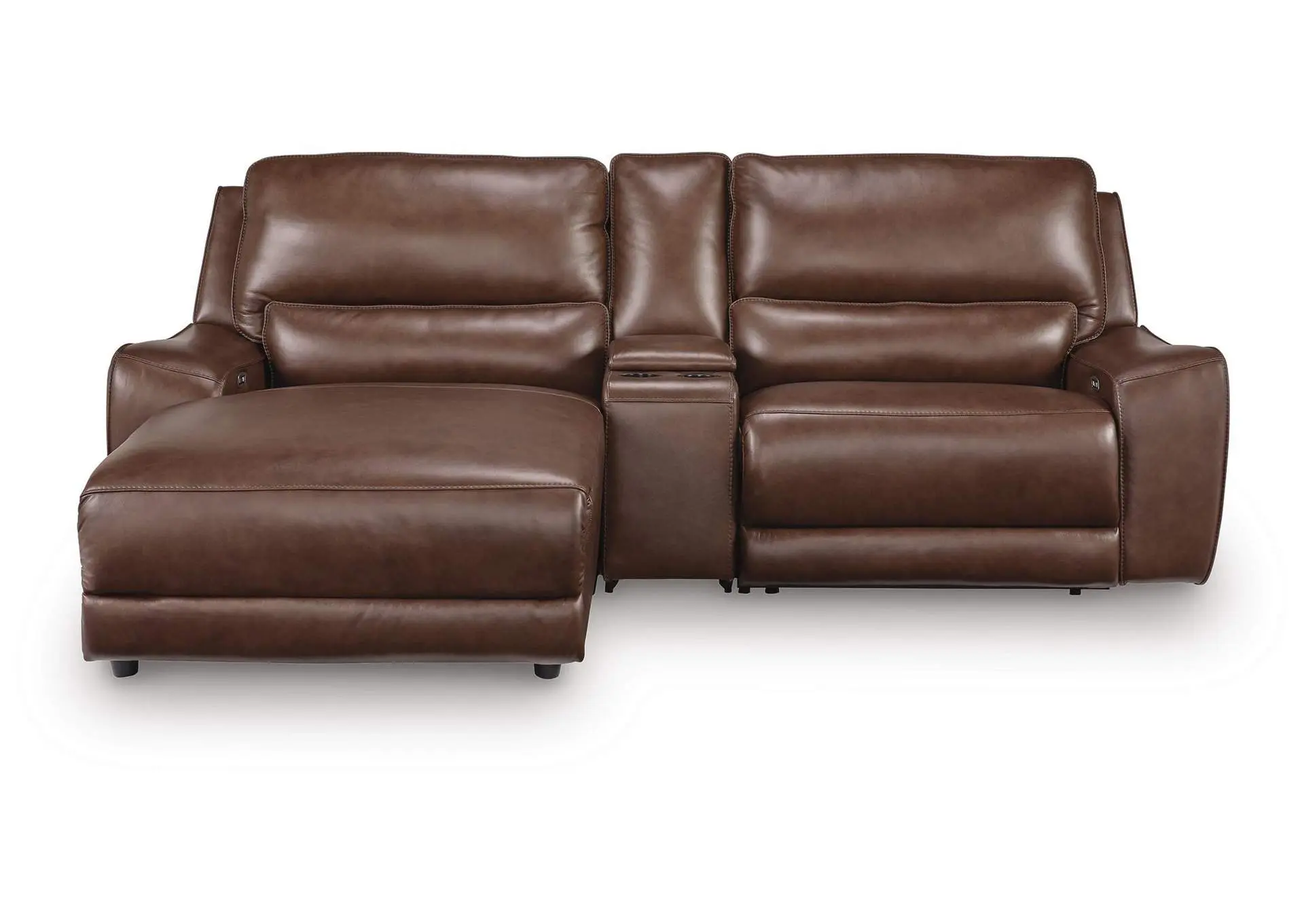 DeepWakes 3-Piece Power Reclining Sectional with Chaise