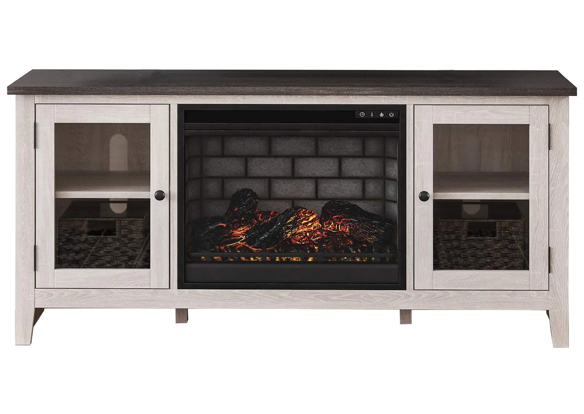 Dorrinson 60" TV Stand with Electric Fireplace