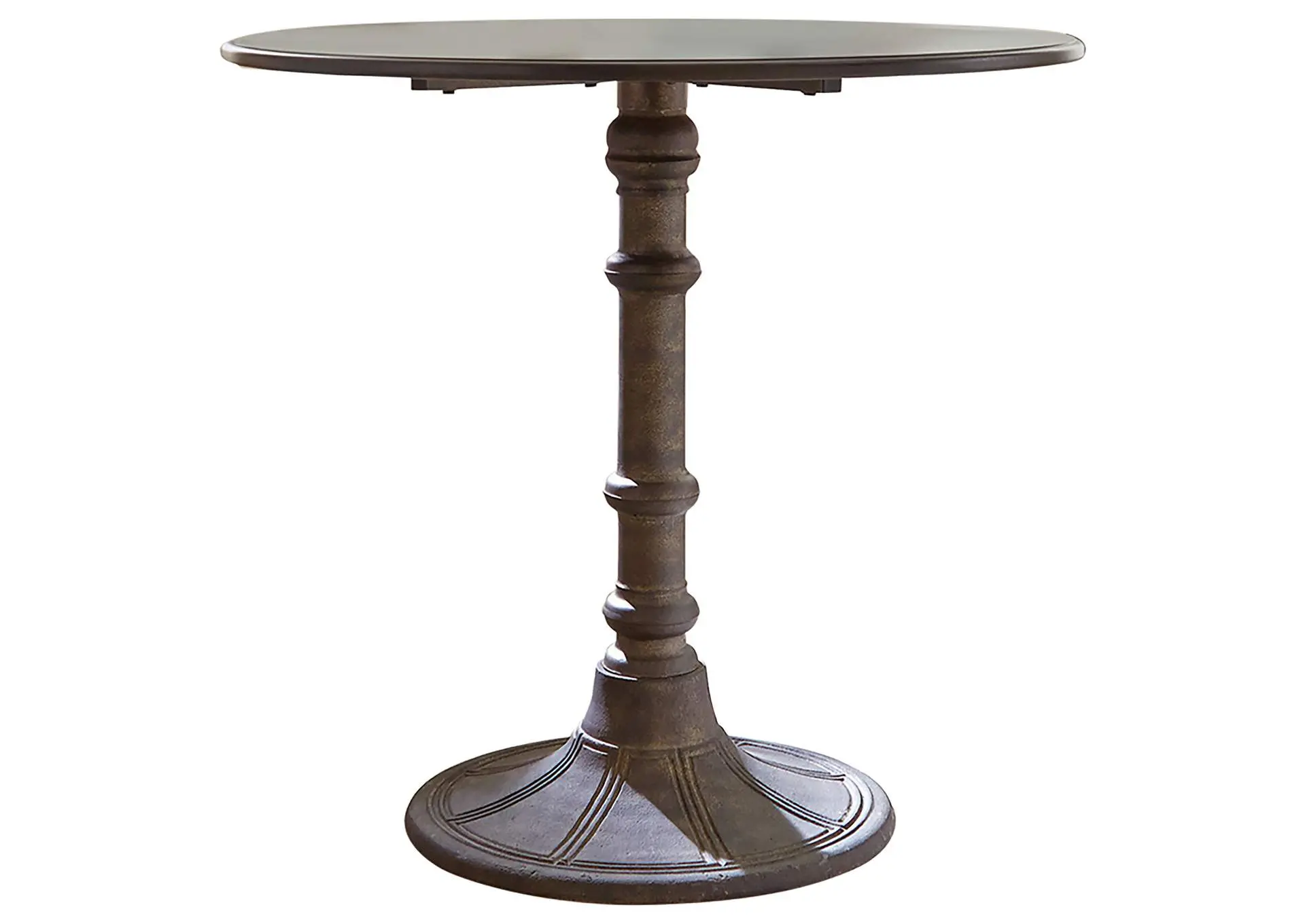Oswego Round 30-inch Bistro Dining Table Bronze