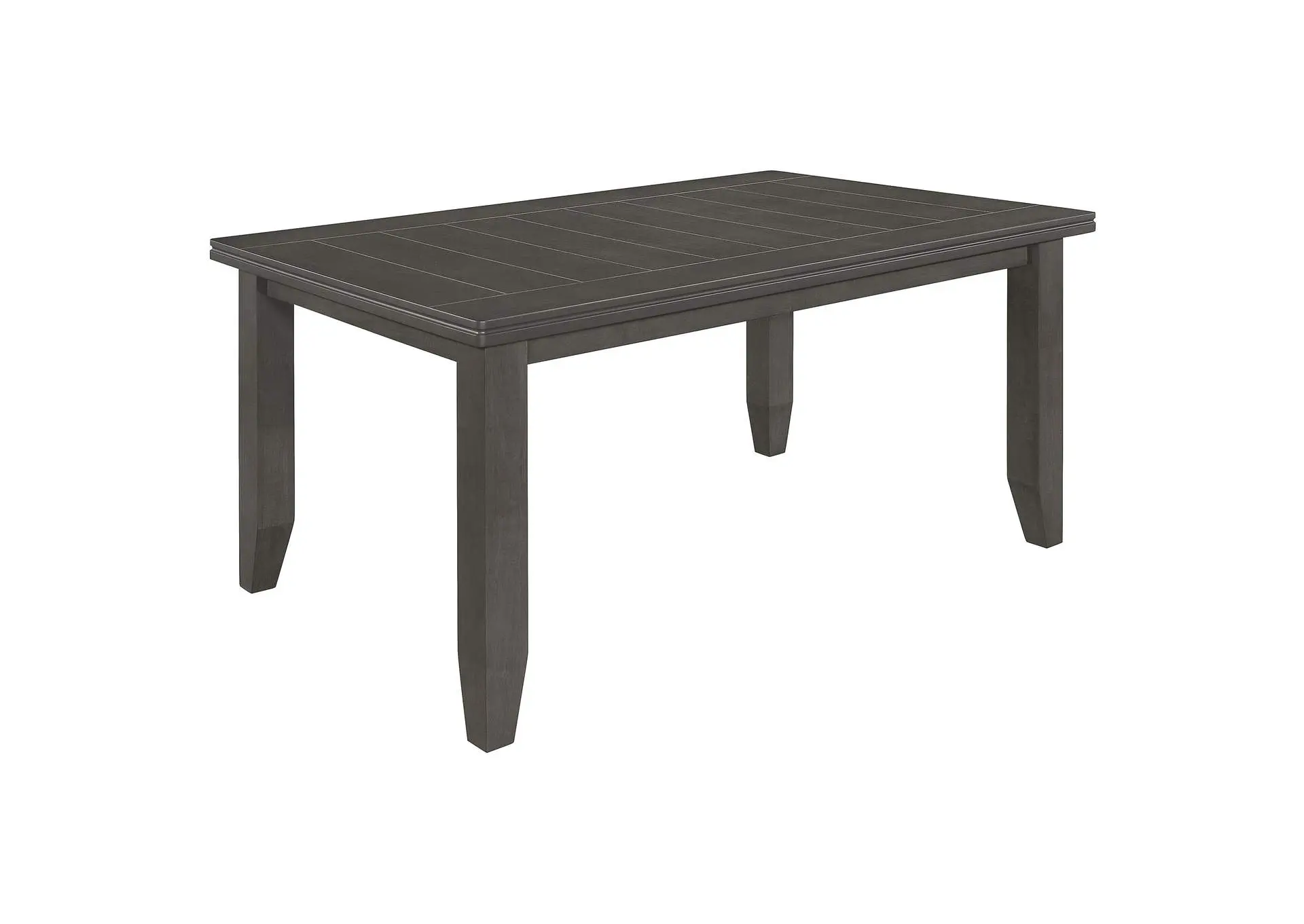 Dalila Rectangular 66-inch Wood Dining Table Dark Grey