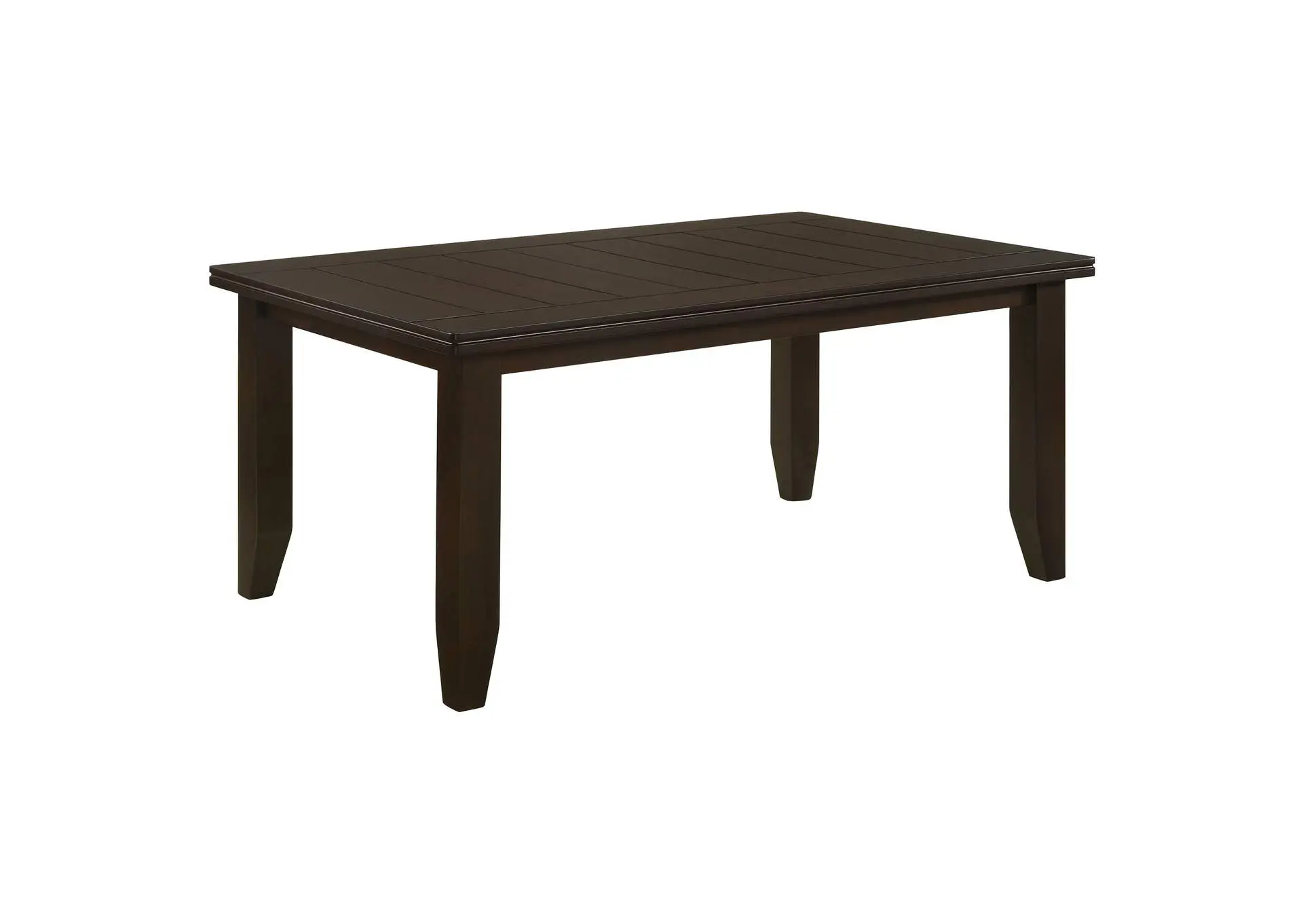 Dalila Rectangular 66-inch Wood Dining Table Cappuccino