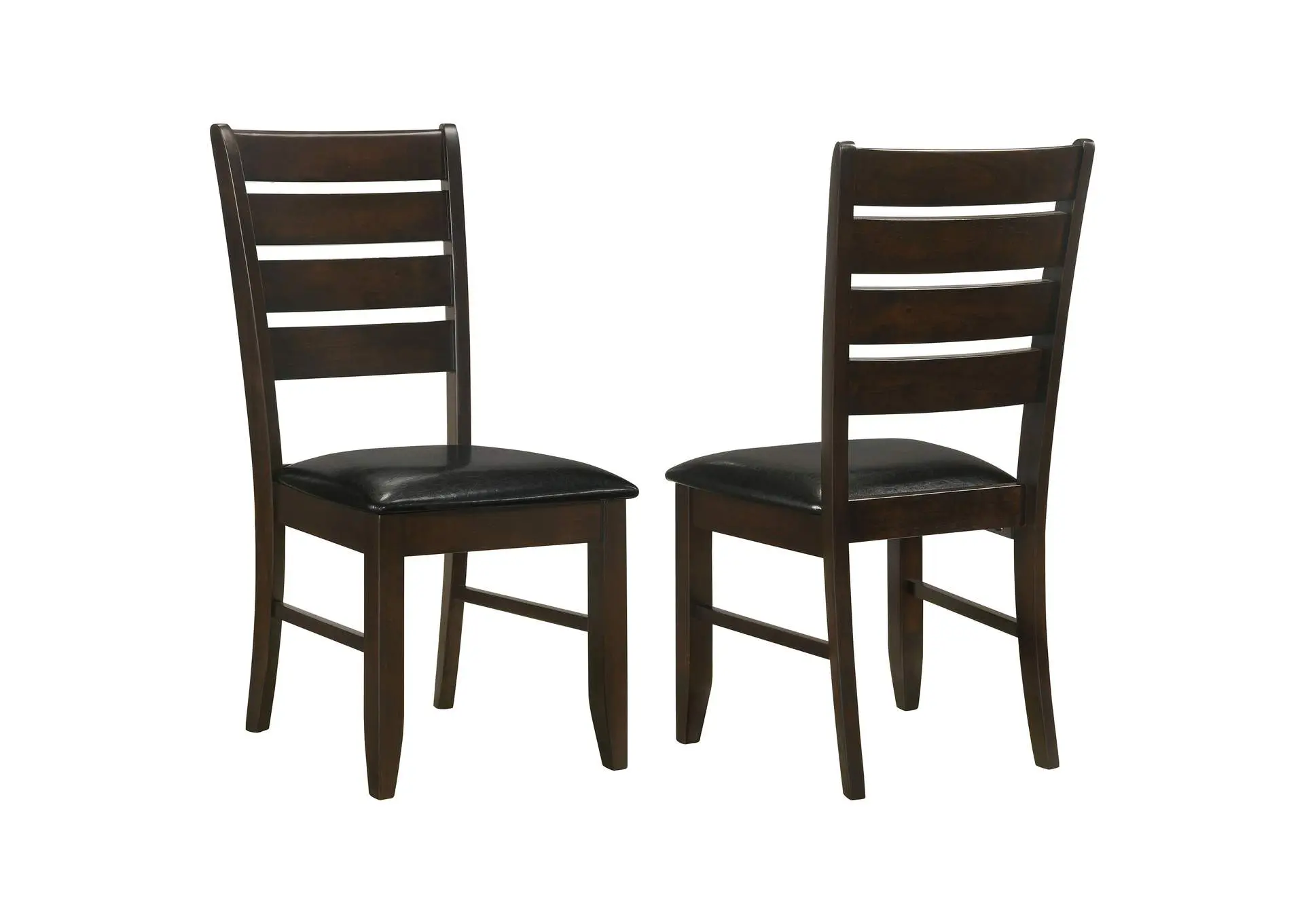 Dalila Wood Dining Side Chair Cappuccino (Set of 2)