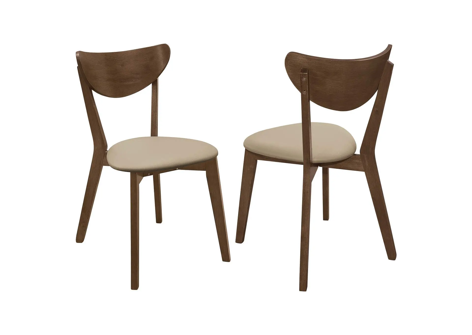 Kersey Wood Dining Side Chair Chestnut (Set of 2)