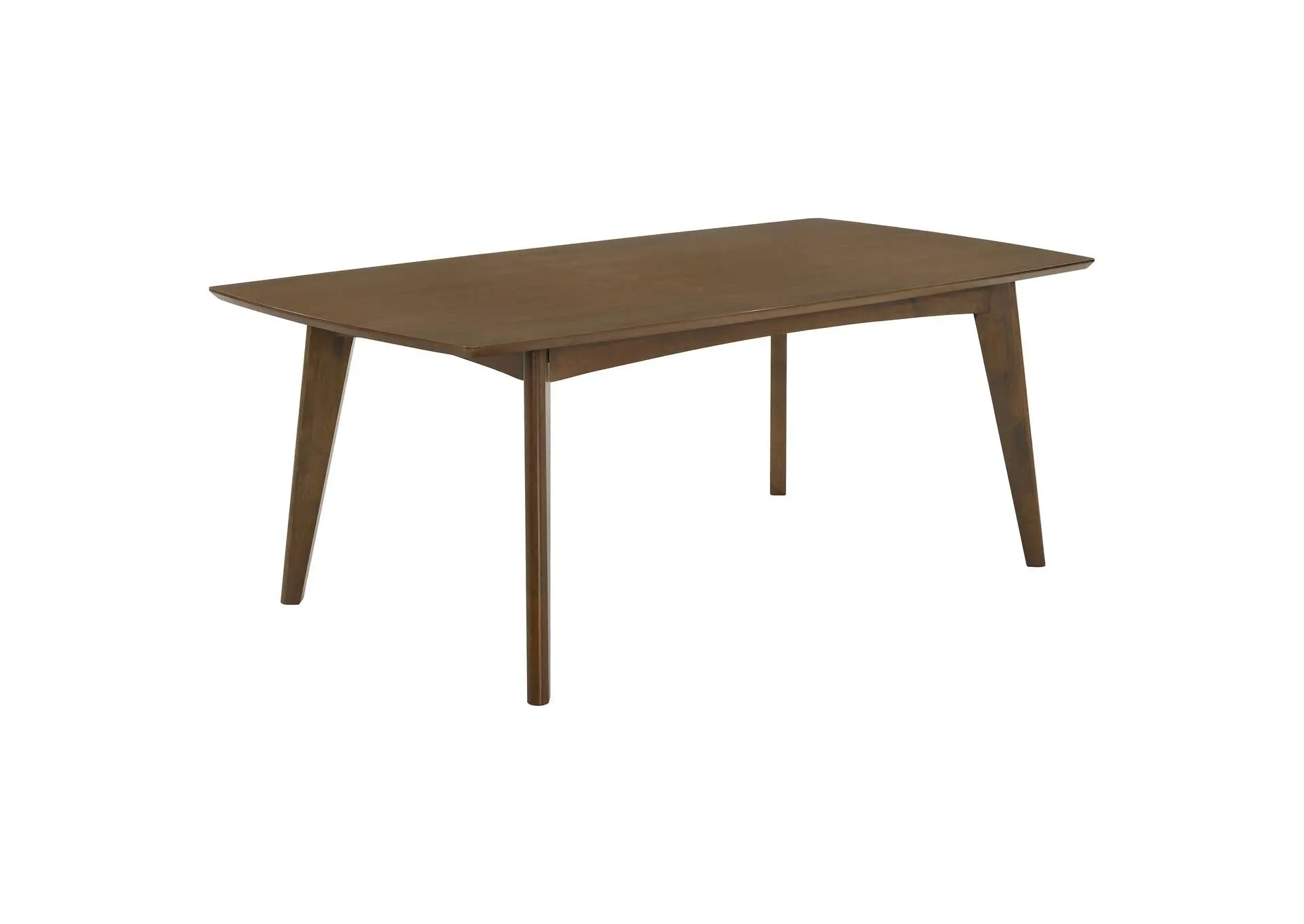 Malone Rectangular 78-inch Wood Dining Table Dark Walnut