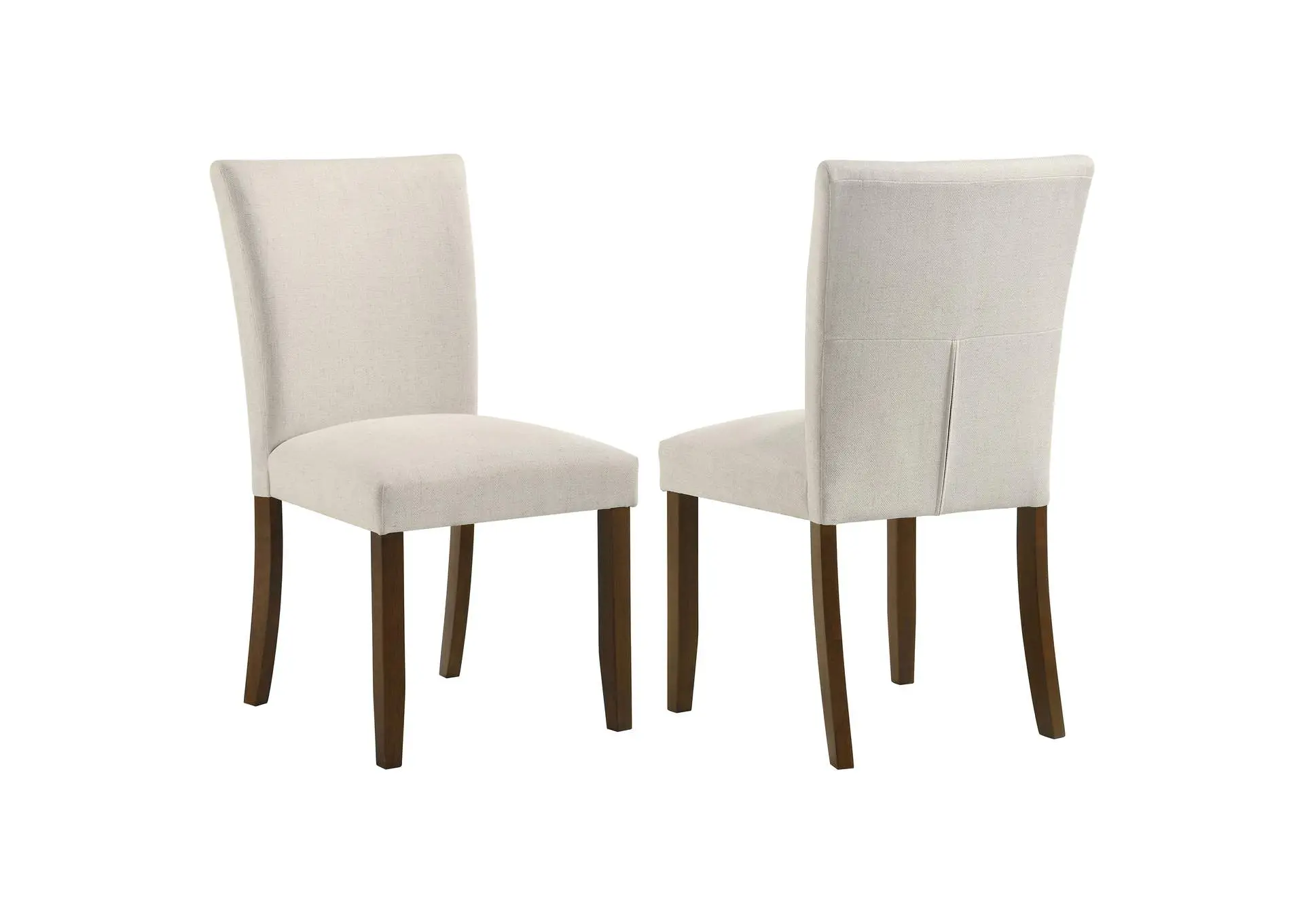 Paxton Upholstered Dining Side Chair Beige (Set of 2)