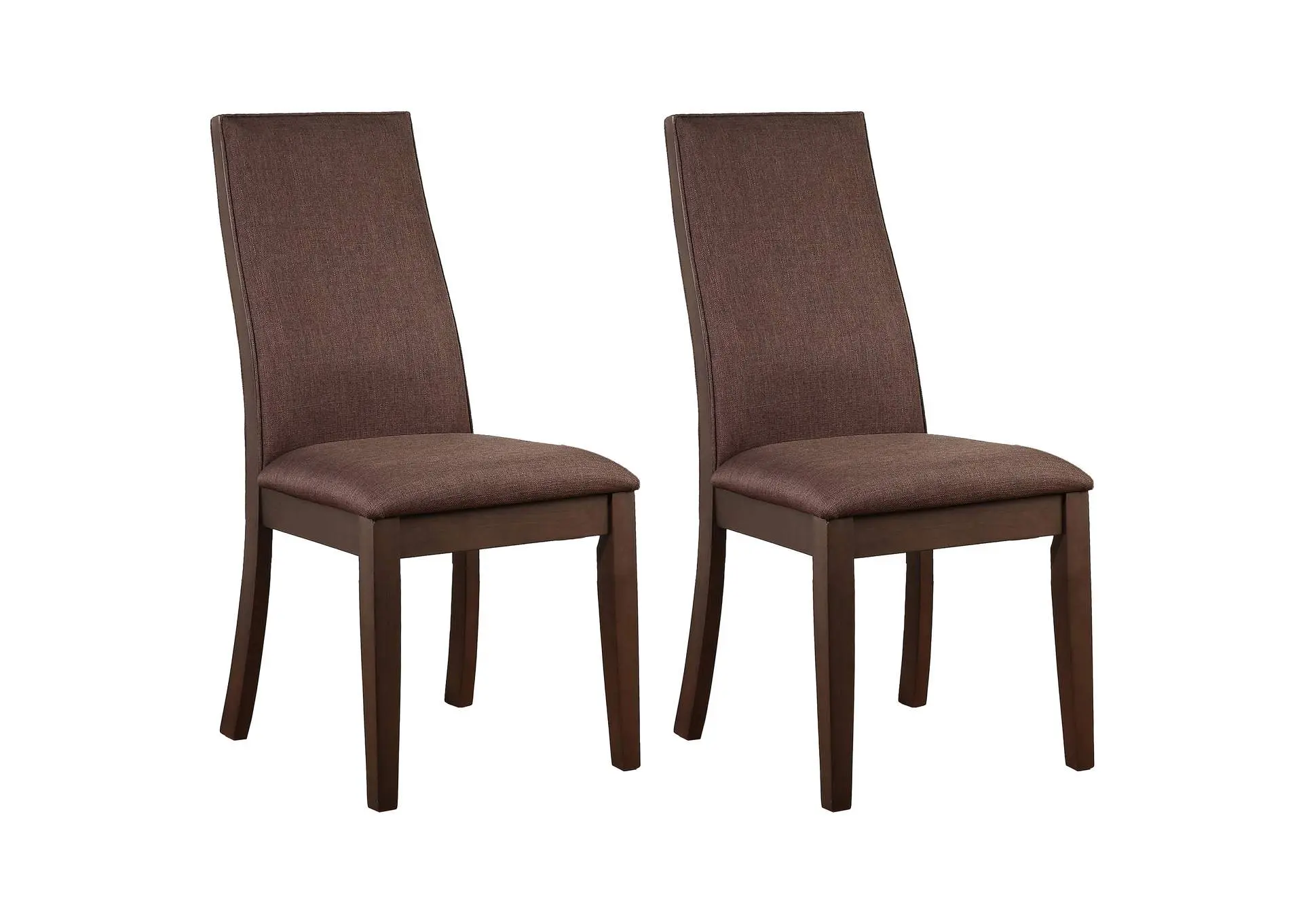 Spring Creek Upholstered Dining Chair Chocolate (Set of 2)