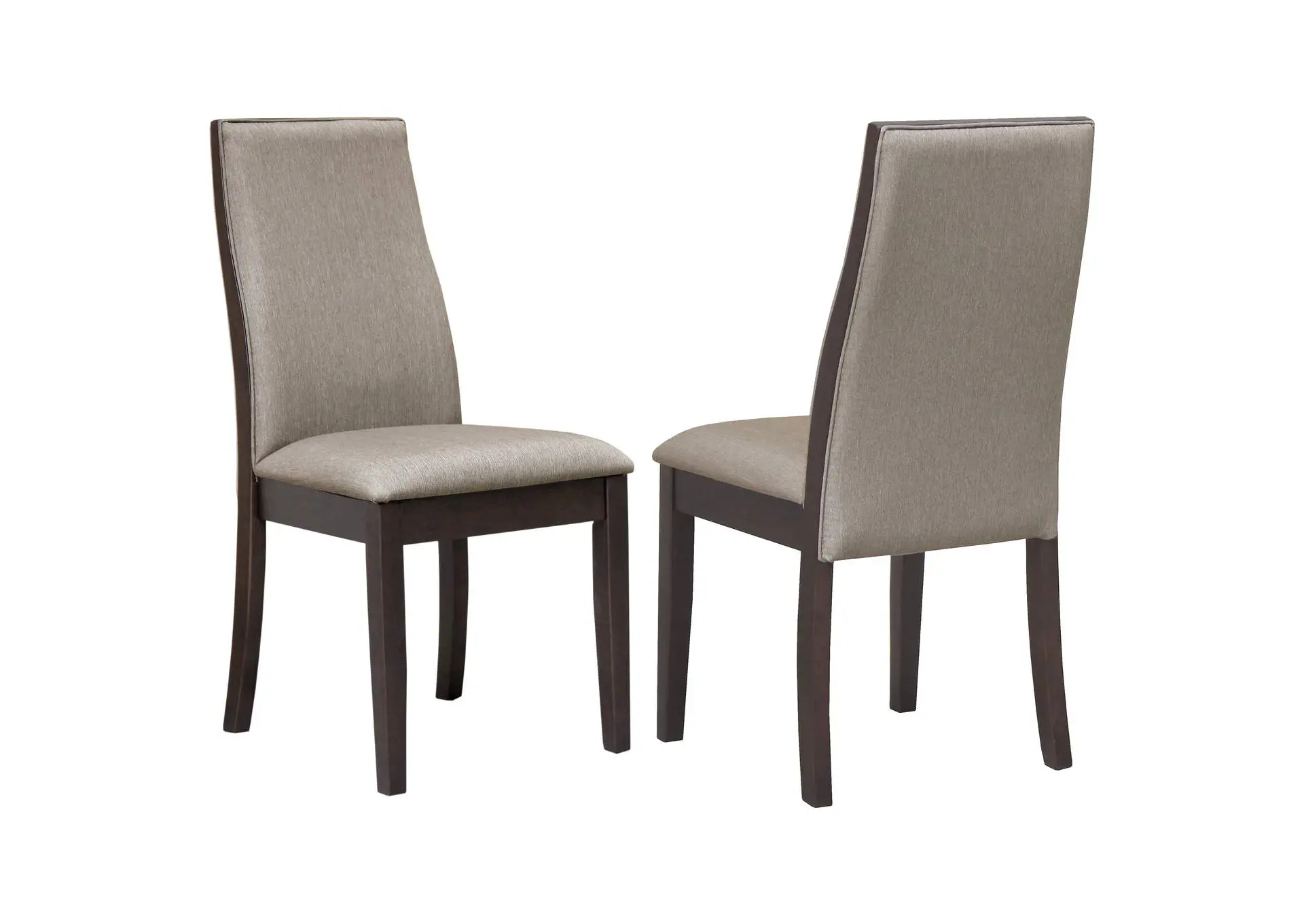 Spring Creek Upholstered Dining Chair Taupe (Set of 2)