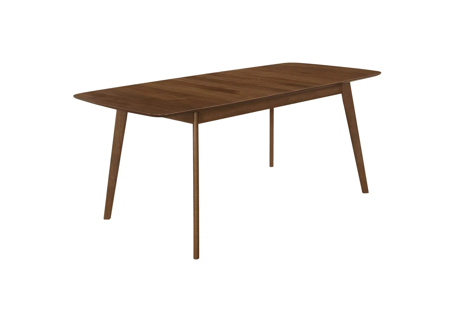 Redbridge 75-inch Extension Leaf Dining Table Natural Walnut
