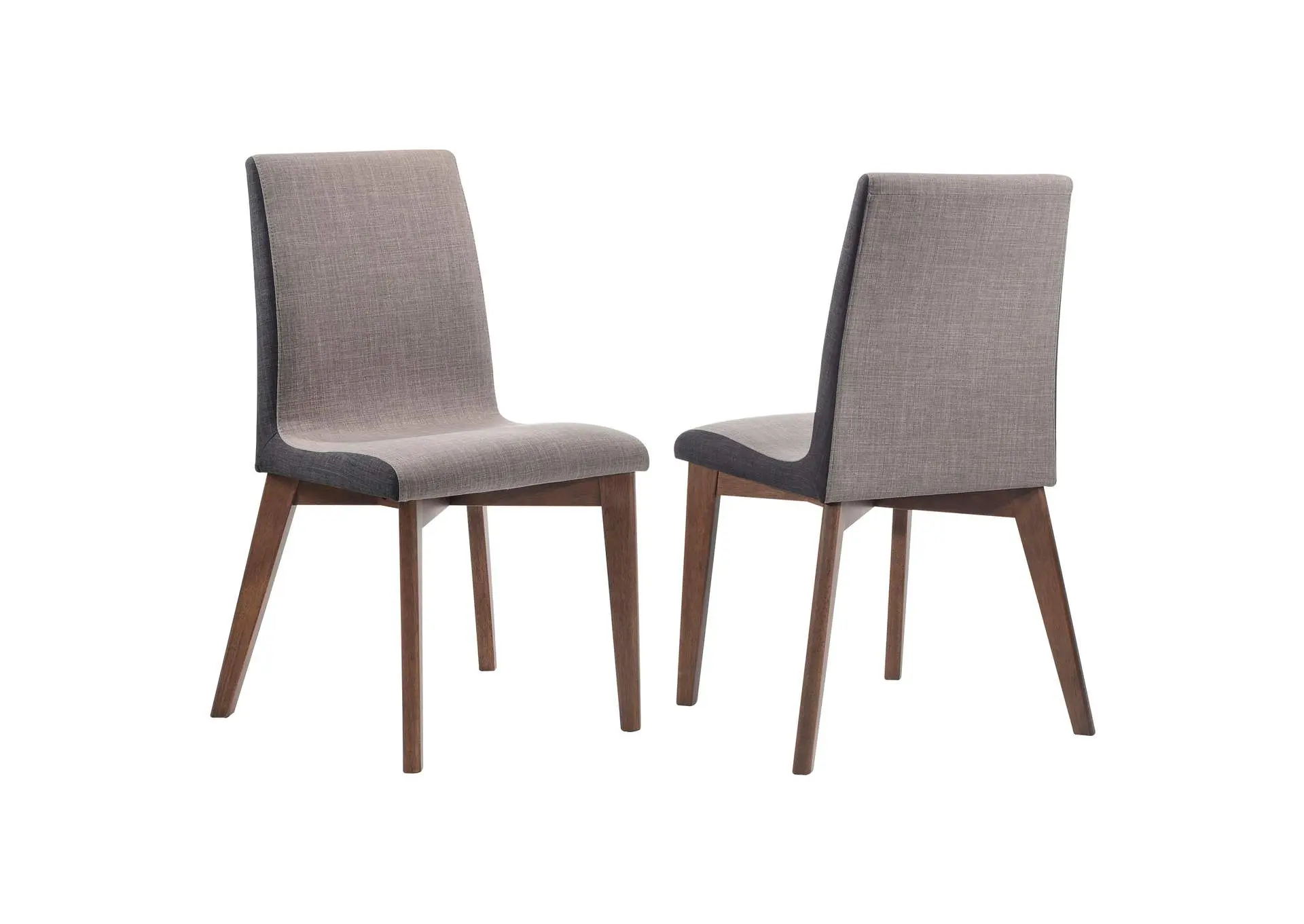 Redbridge Upholstered Dining Side Chair Walnut (Set of 2)