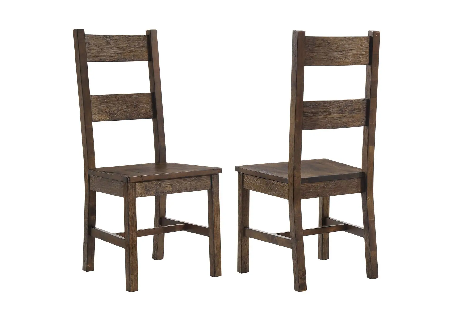 Coleman Dining Side Chair Rustic Golden Brown (Set of 2)