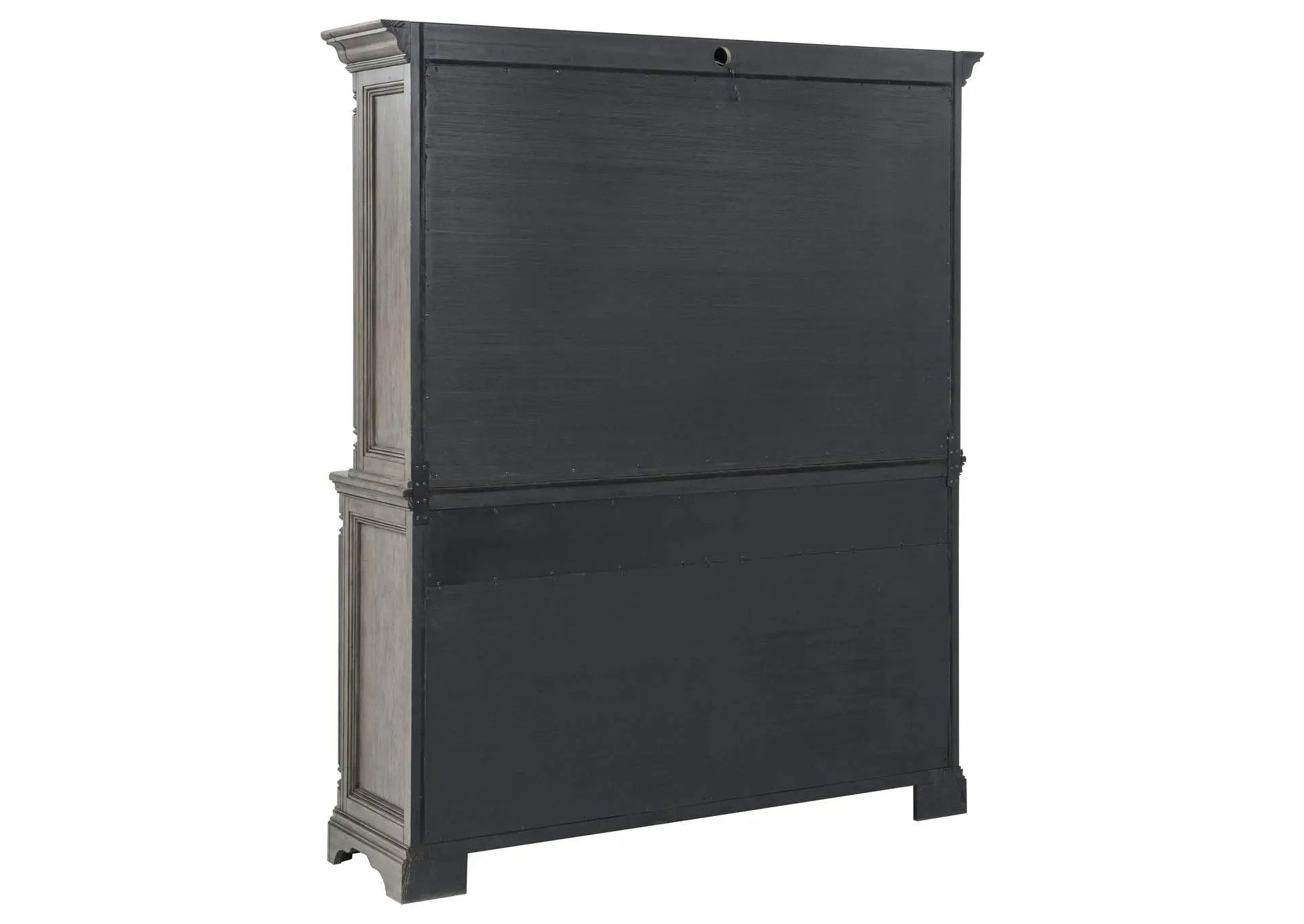 Cresswell 2-door 3-drawer Buffet and Hutch Weathered Taupe — view 7