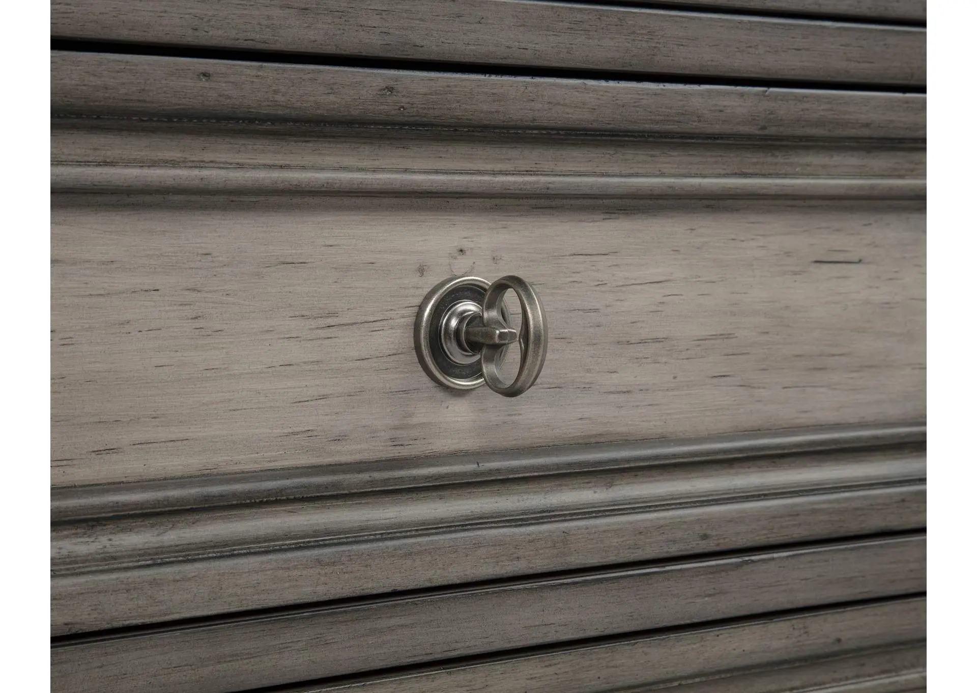 Cresswell 2-door 3-drawer Buffet and Hutch Weathered Taupe — view 13