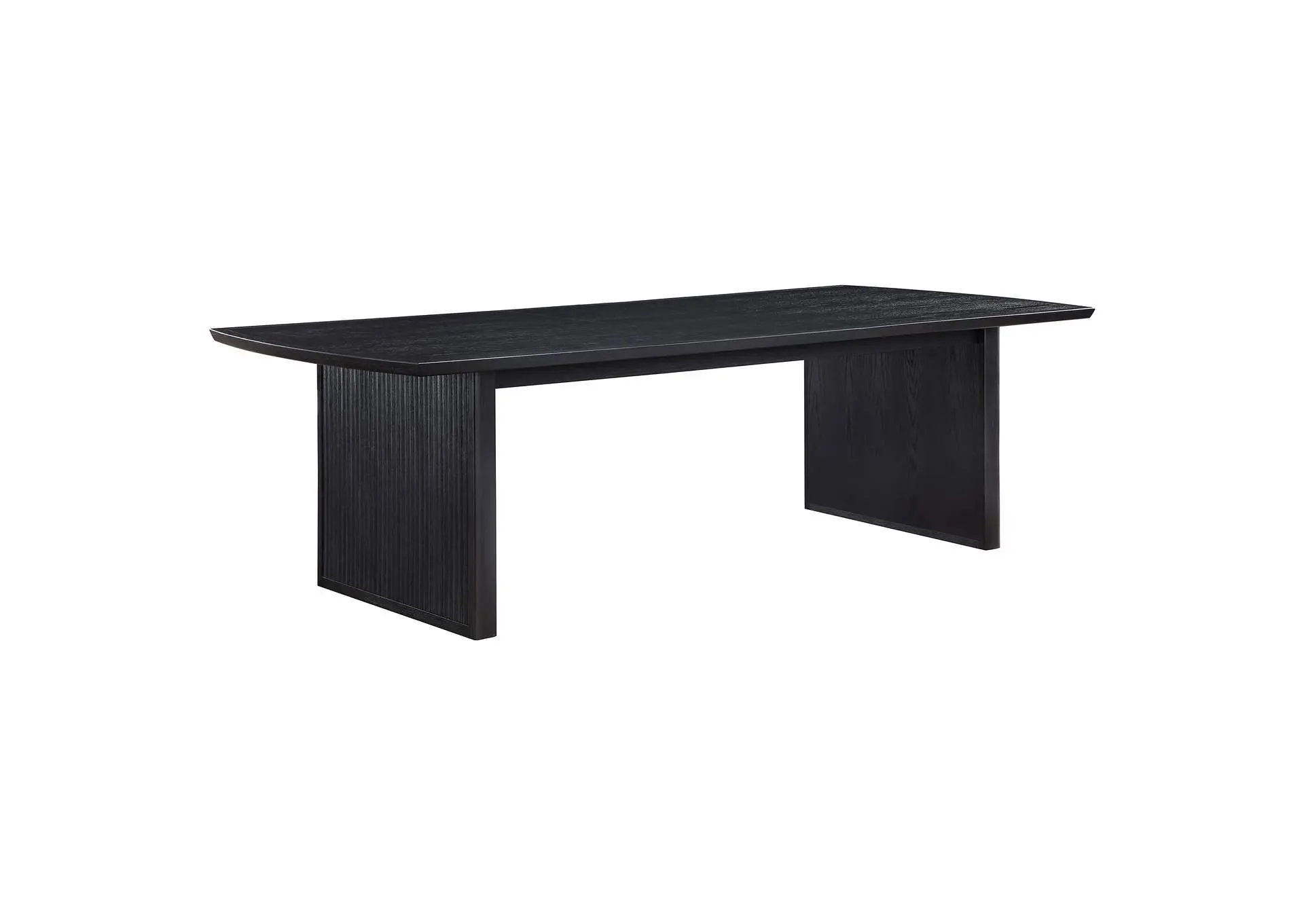 Brookmead 100-inch Extension Leaf Dining Table Black