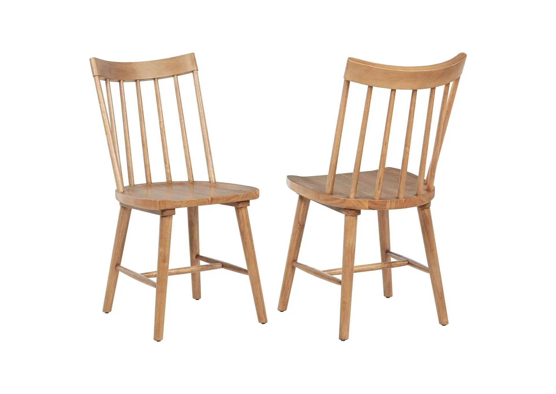 Middleton Solid Wood Dining Side Chair Brown (Set of 2)