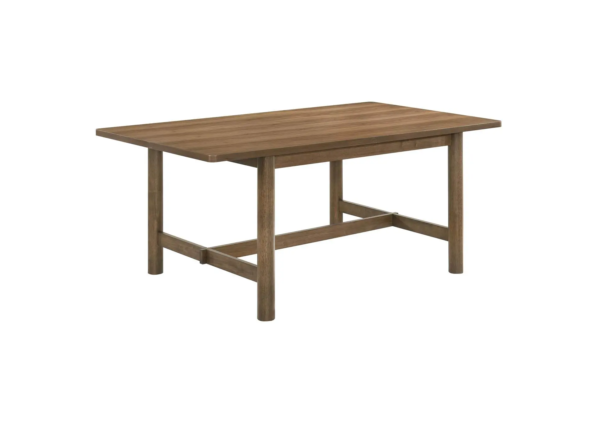 Crestmore 71-inch Rectangular Wood Dining Table Walnut
