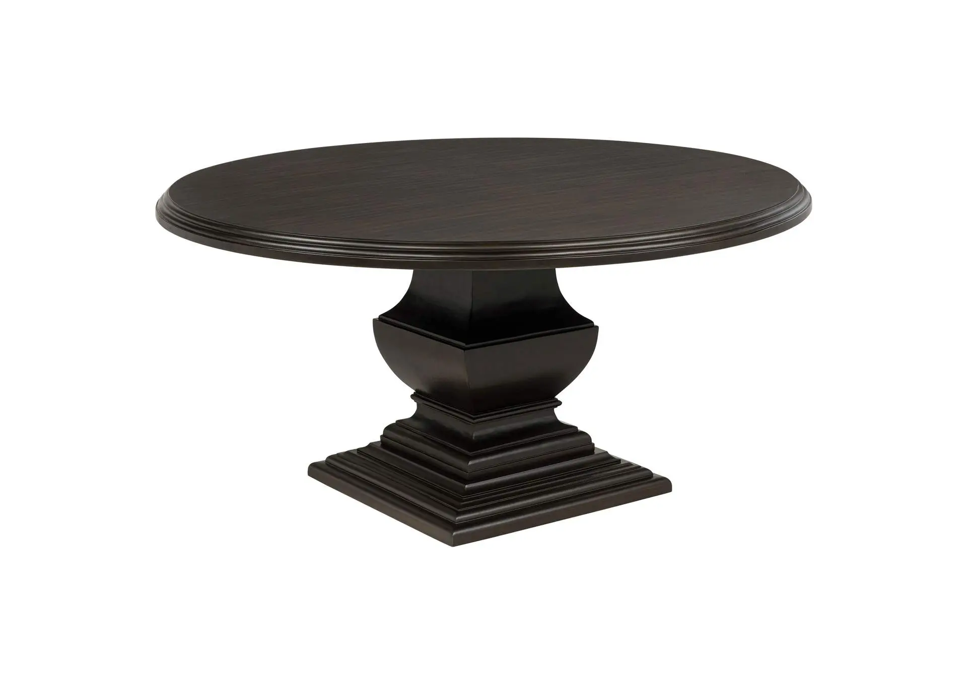 Twyla 60-inch Round Wood Dining Room Table Dark Cocoa