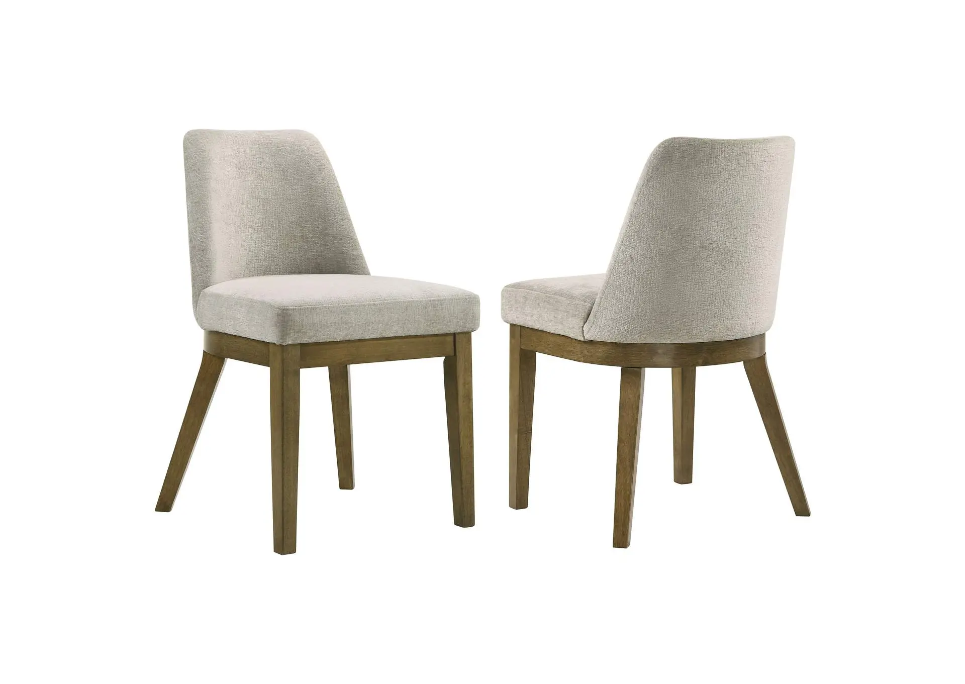 Castlewood Upholstered Side Chair Light Tan (Set of 2)