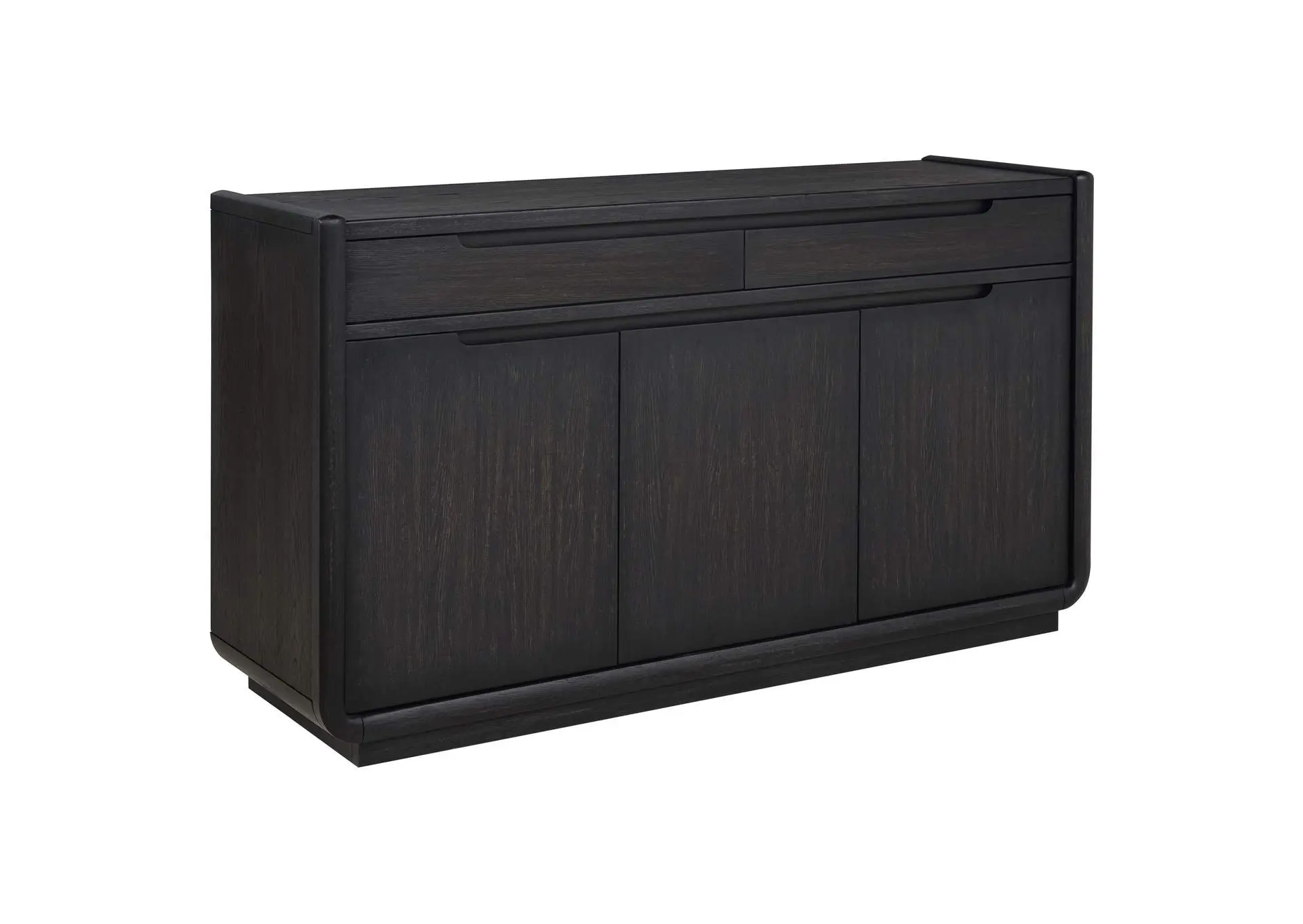Leandro 2-drawer Dining Sideboard Server Burnished Black