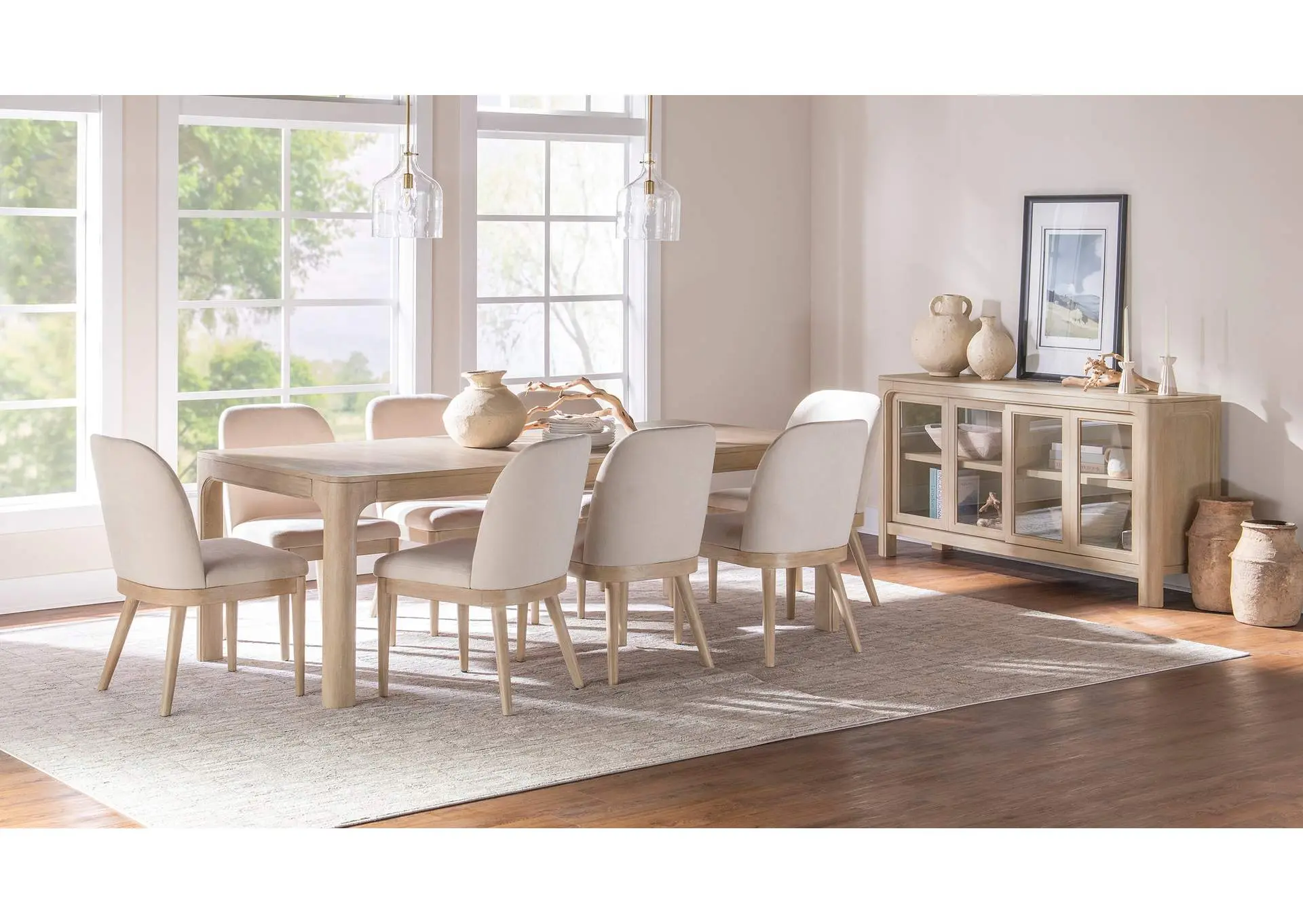 Solano 9-piece Extension Table Dining Set Weathered Mango