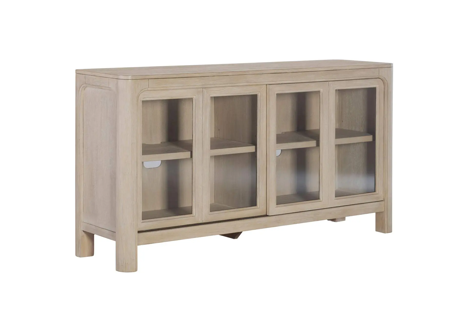 Solano Sliding Door Dining Sideboard Server Weathered Mango