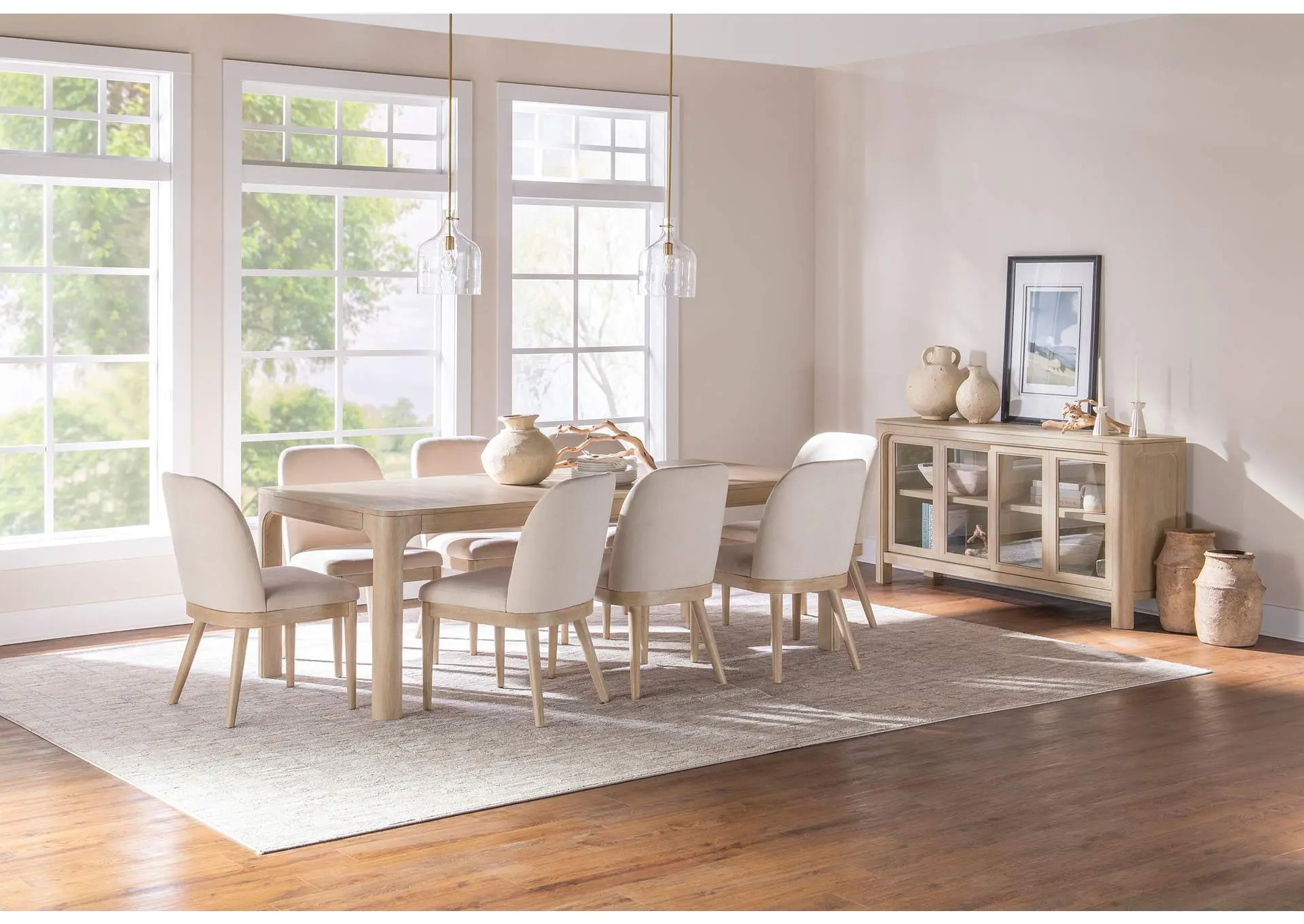 Solano Sliding Door Dining Sideboard Server Weathered Mango — view 15