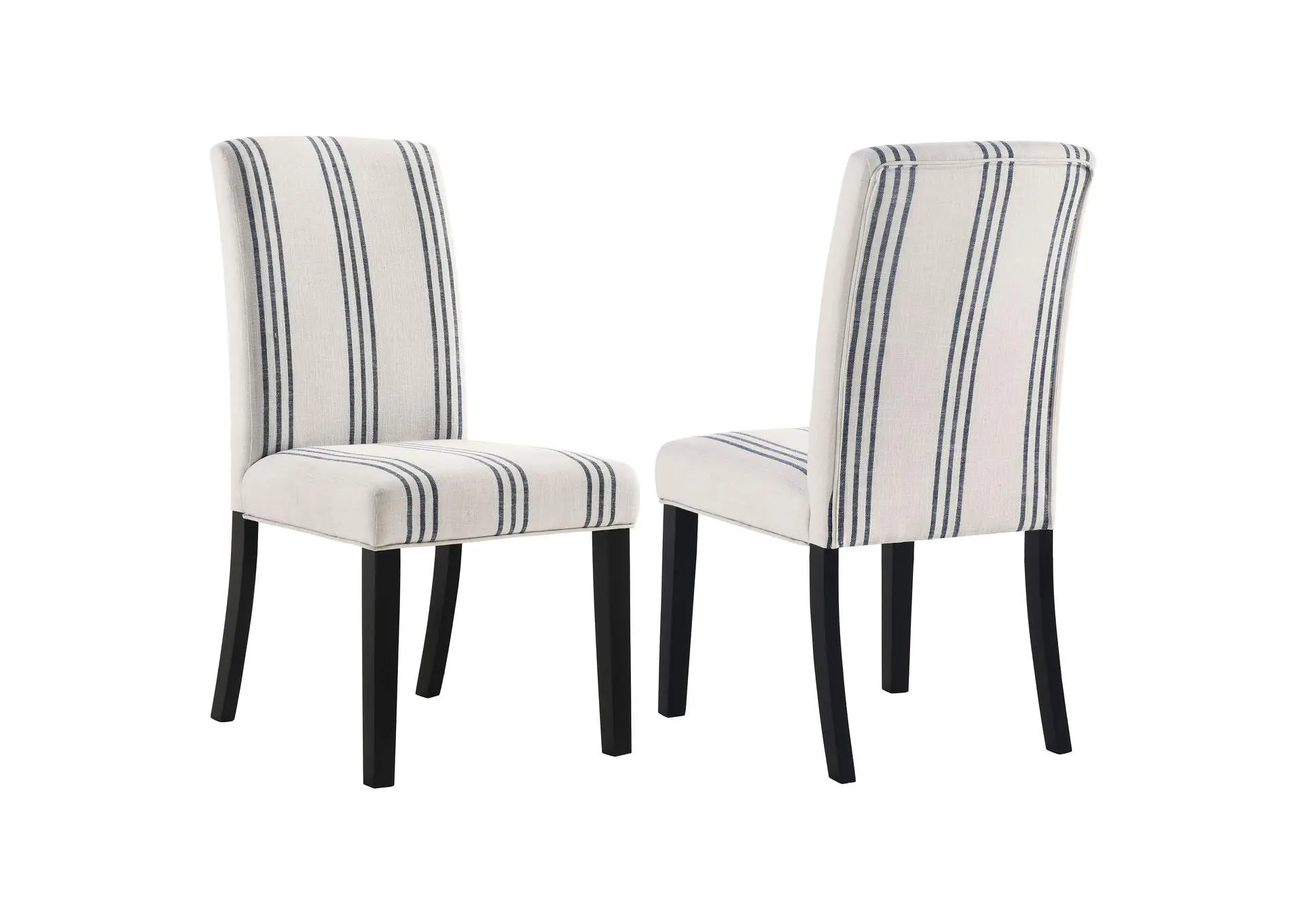 Herran Upholstered Dining Side Chair Beige (Set of 2)
