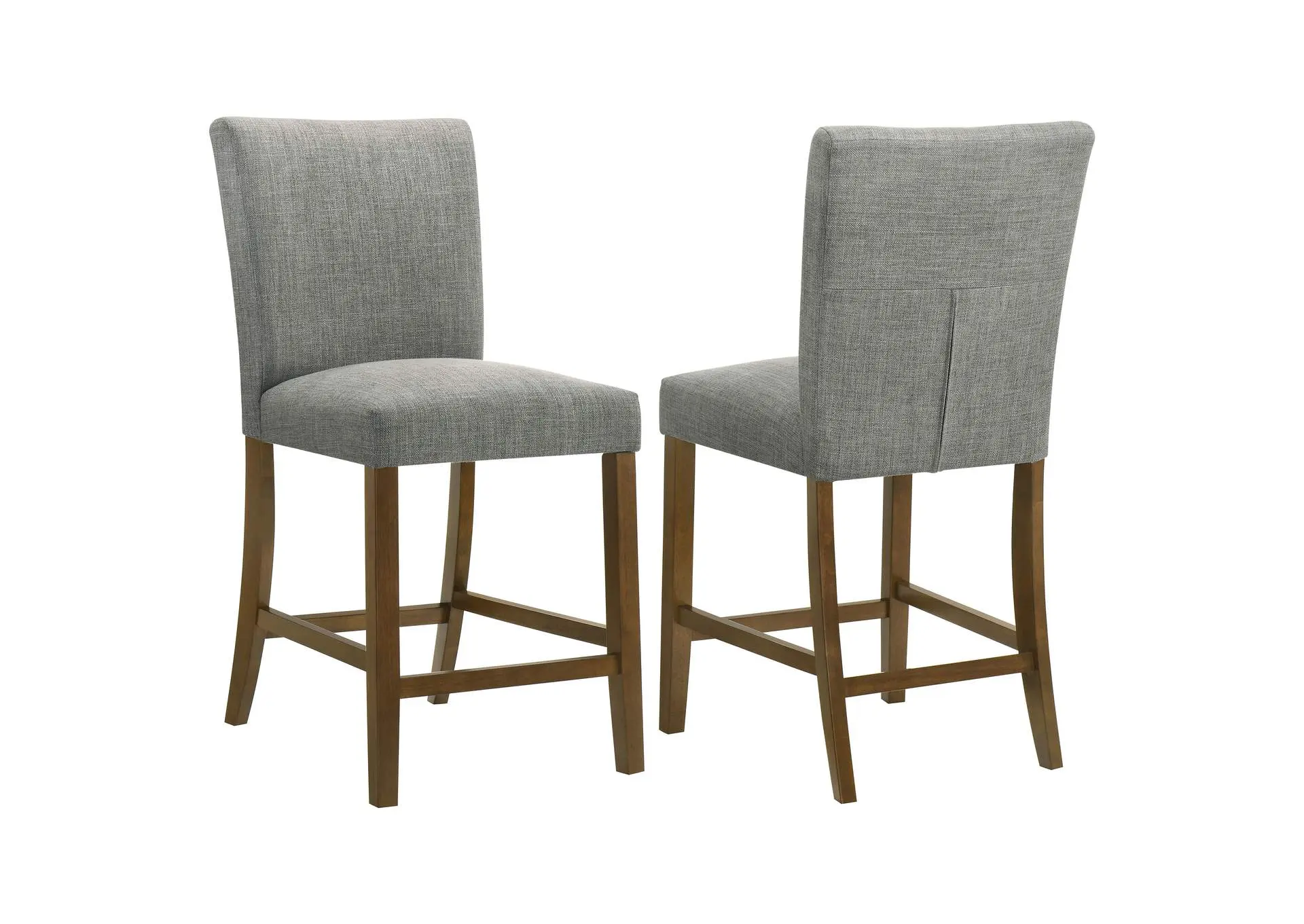 Paxton Upholstered Counter Height Dining Chair Grey (Set of 2)