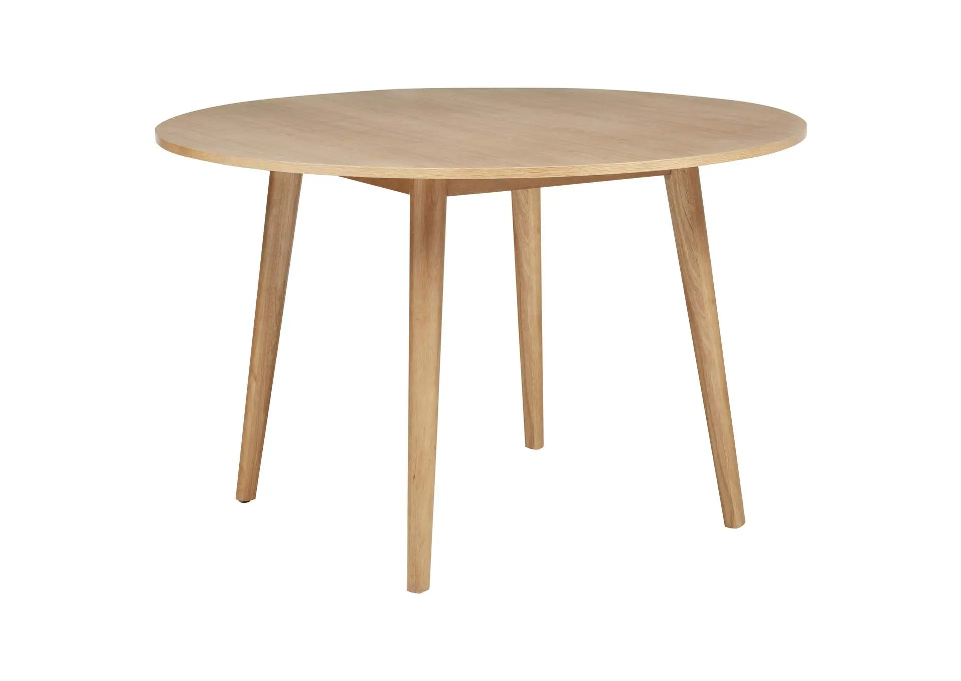 Andrews 48-inch Round Wood Dining Room Table Light Ash