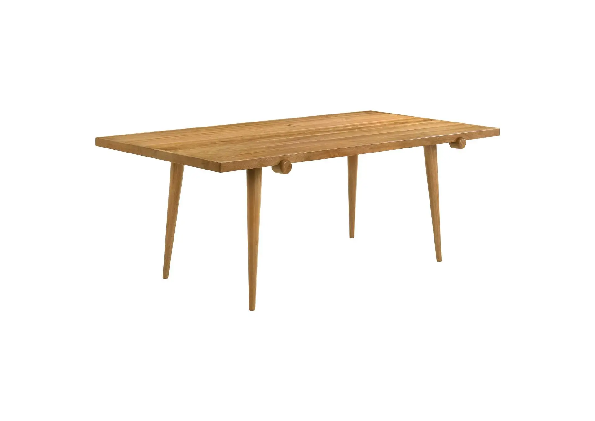 Fabra 79-inch Rectangular Wood Dining Table Honey