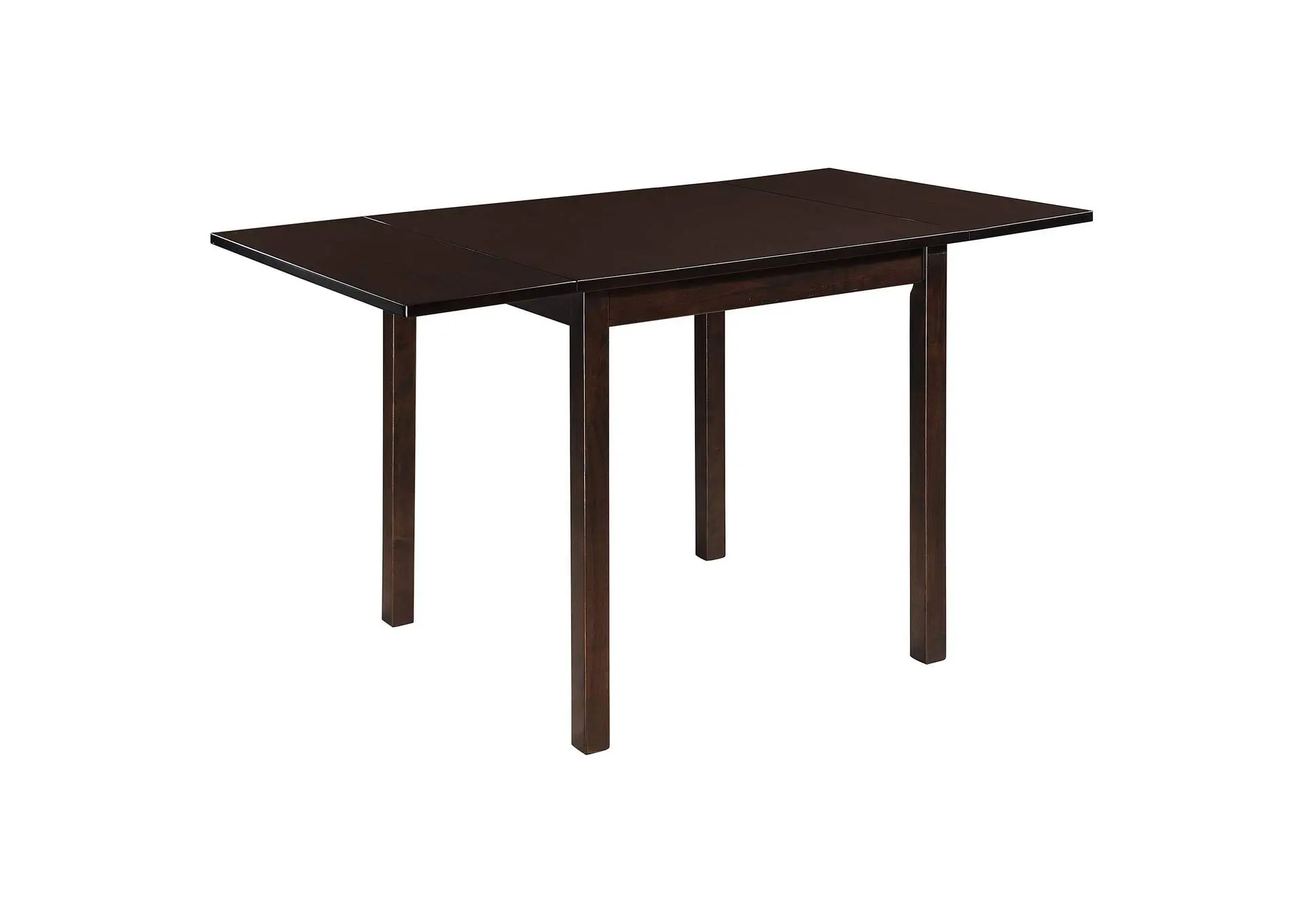 Kelso Rectangular 52-inch Extension Dining Table Cappuccino
