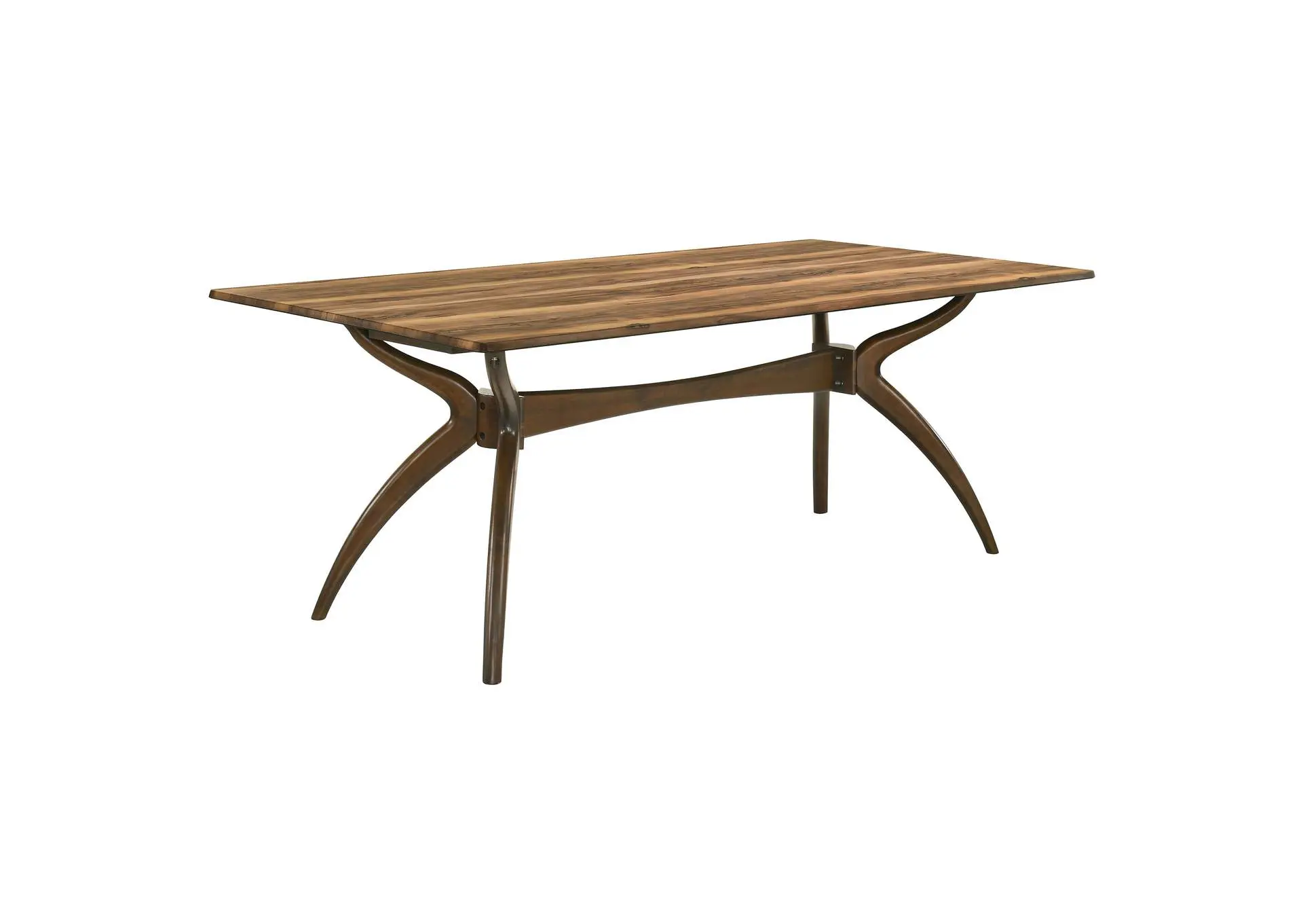 Randolph 79-inch Smart Top Rectangular Dining Table Sheesham and Brown