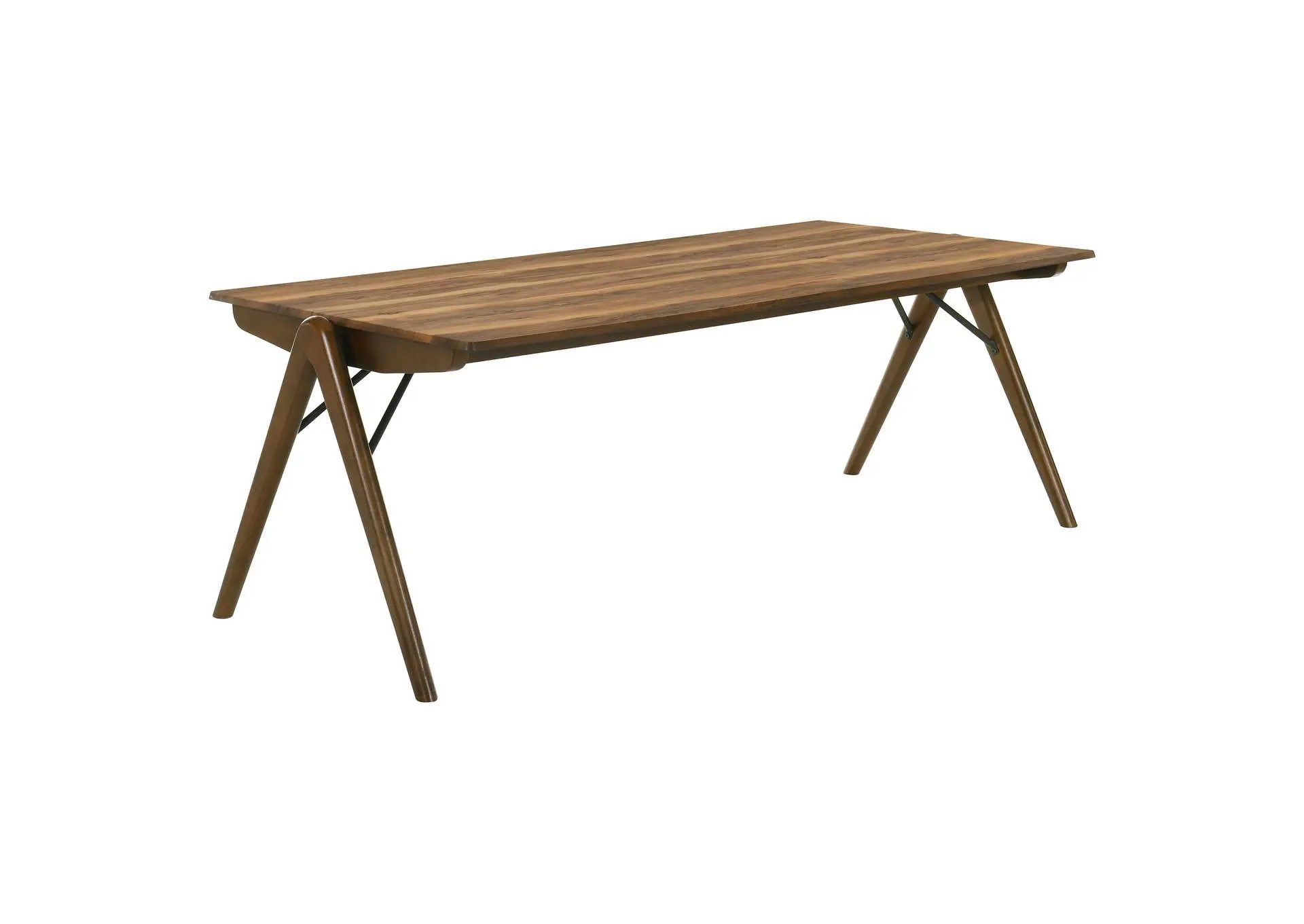 Randolph 82-inch Smart Top Rectangular Dining Table Sheesham and Brown