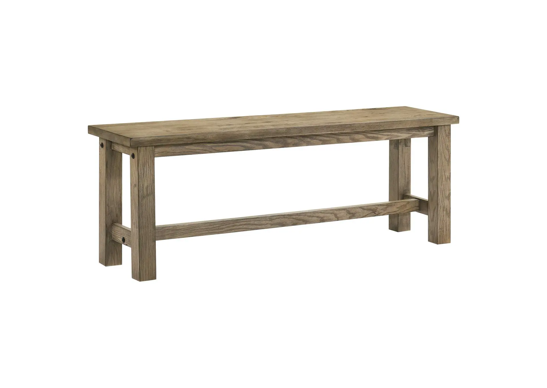 Cardova 51-inch Solid Wood Dining Bench Vineyard Oak