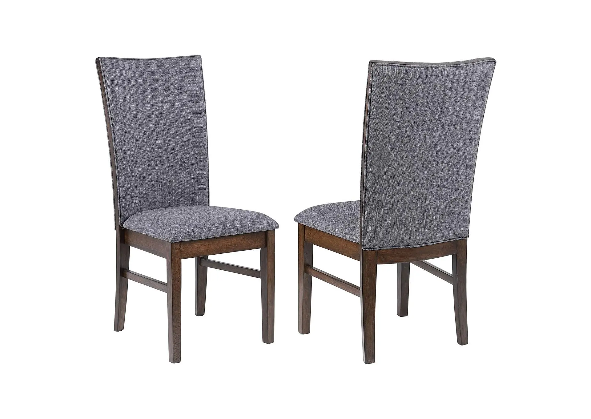 Sherwood Upholstered Dining Side Chair Grey (Set of 2)