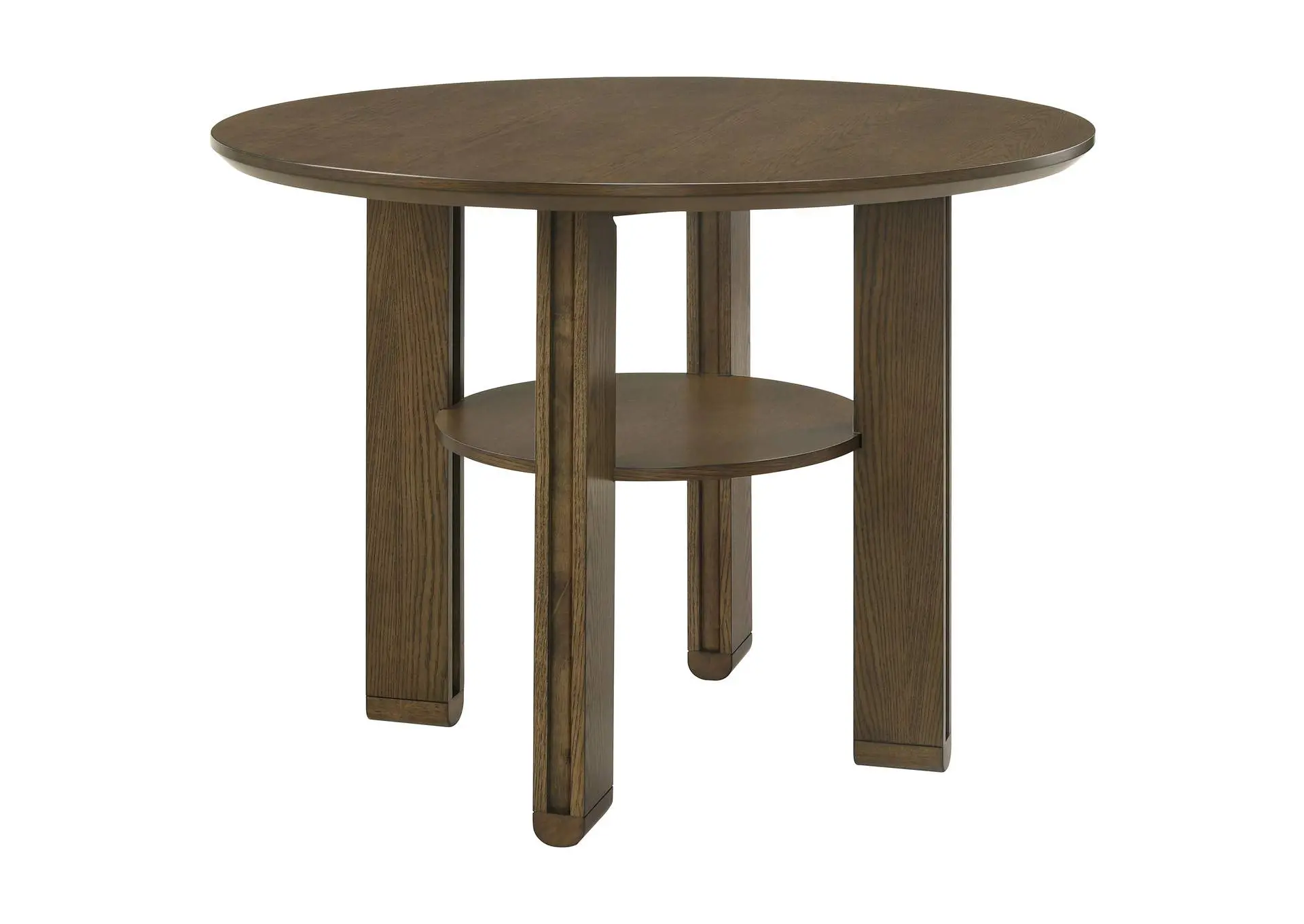 Ottowa 47-inch Round Counter Height Dining Table Brown