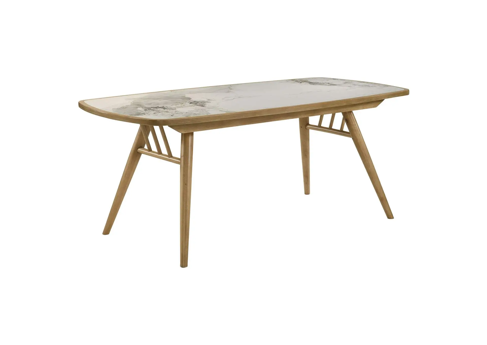 Croyden 73-inch Rectangular Dining Table Weathered Natural