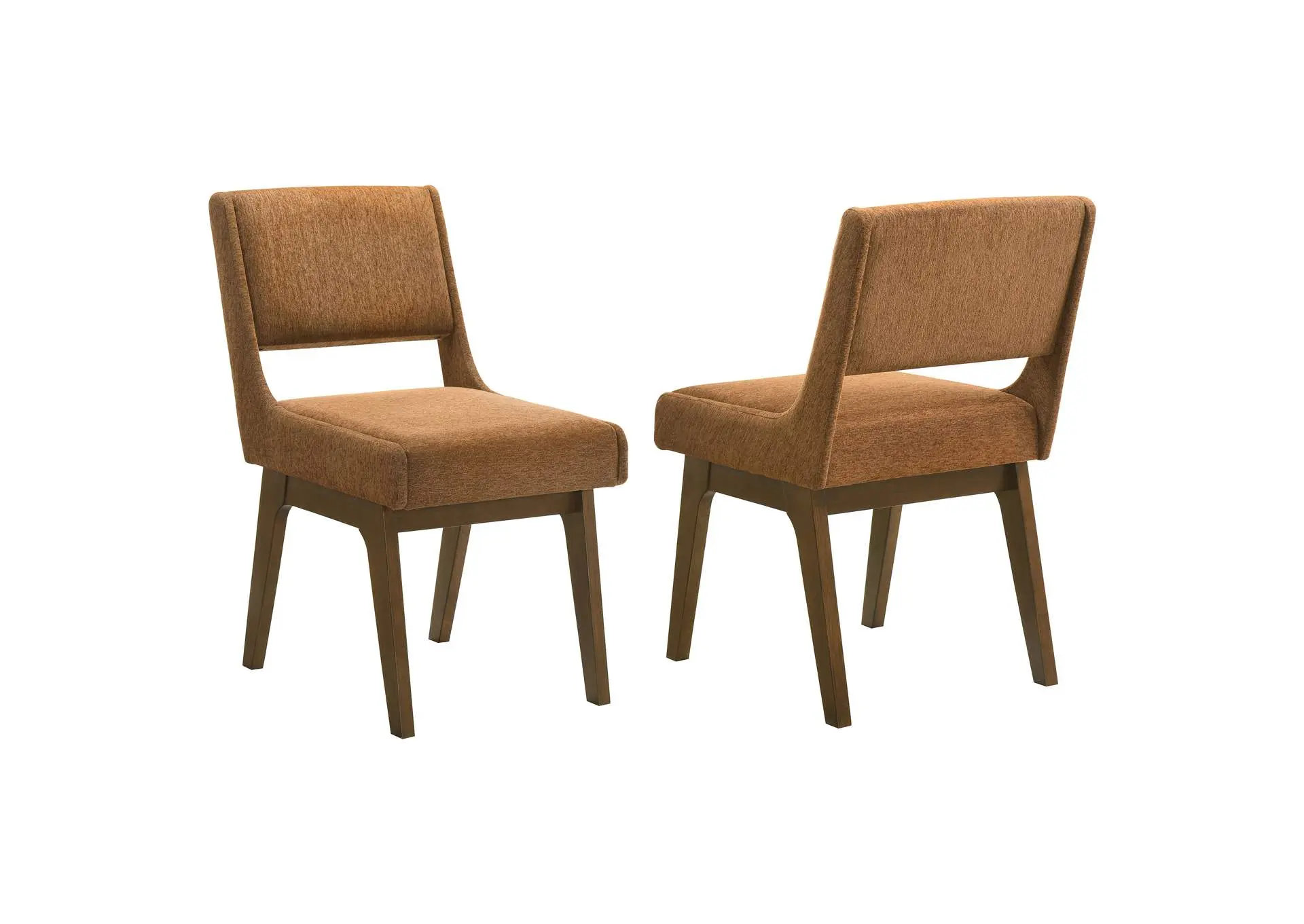 Galindo Upholstered Dining Side Chair Nutmeg (Set of 2)