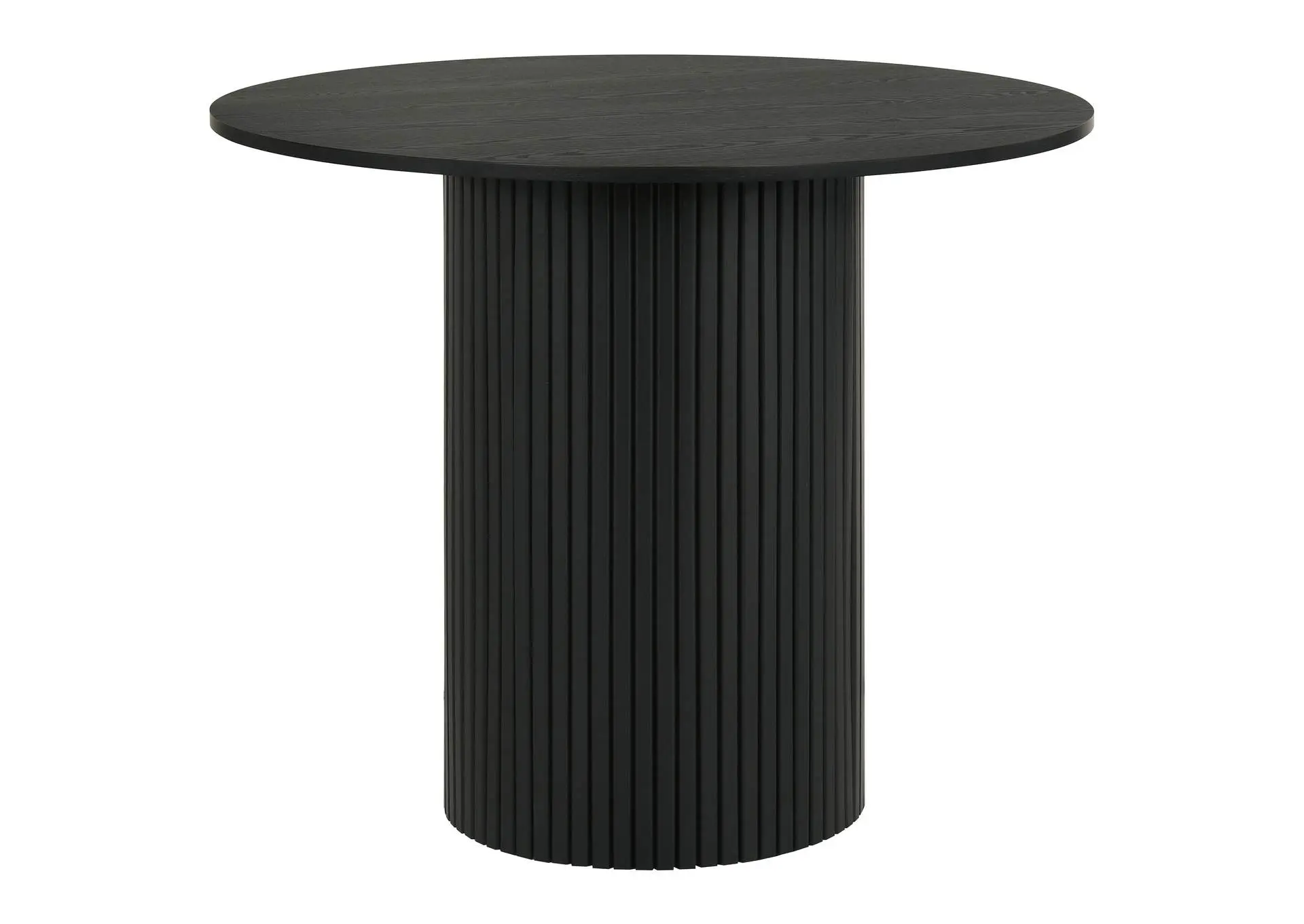 Hamlyn 43-inch Round Wood Counter Height Dining Table Black